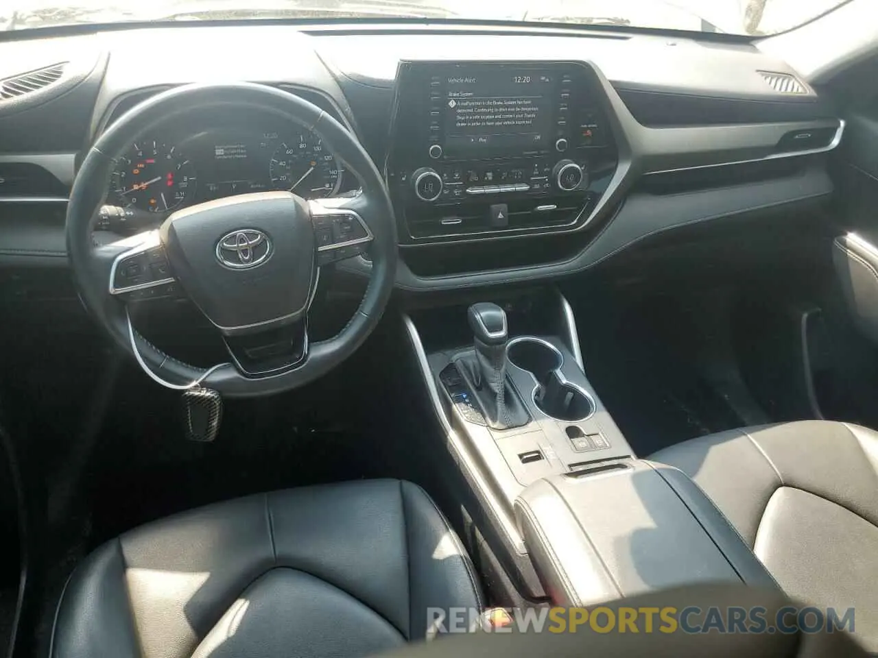 8 fotografías del automóvil dañado 5TDGZRAH0LS503185 TOYOTA HIGHLANDER 2020