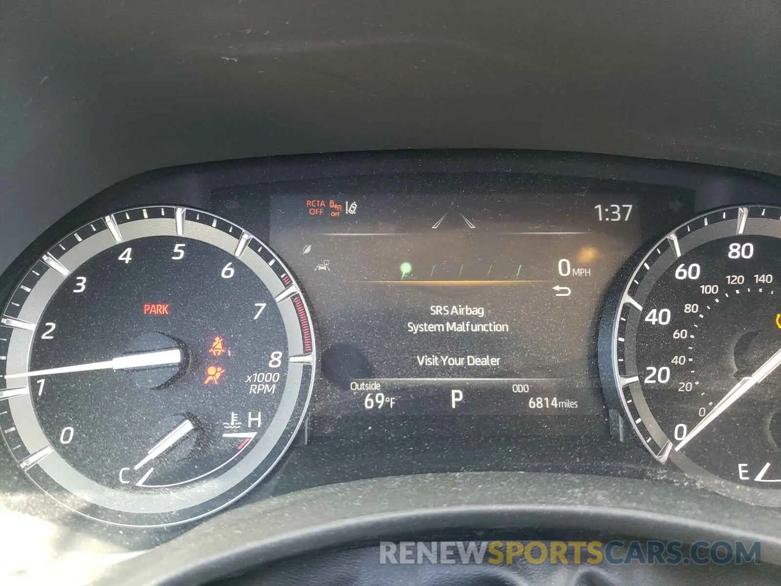 8 fotografías del automóvil dañado 5TDGZRAH1LS012298 TOYOTA HIGHLANDER 2020