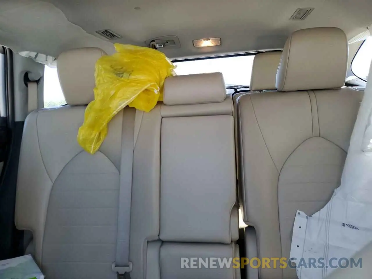 10 fotografías del automóvil dañado 5TDGZRAH1LS023866 TOYOTA HIGHLANDER 2020