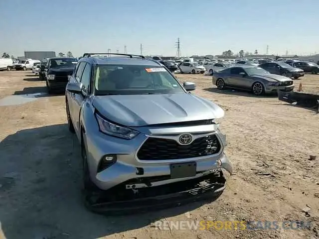 11 fotografías del automóvil dañado 5TDGZRAH1LS023866 TOYOTA HIGHLANDER 2020