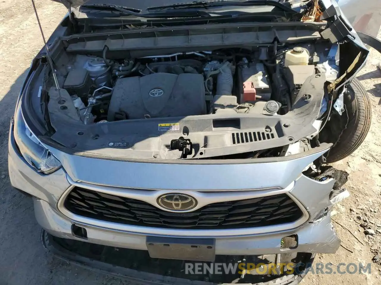 13 fotografías del automóvil dañado 5TDGZRAH1LS023866 TOYOTA HIGHLANDER 2020