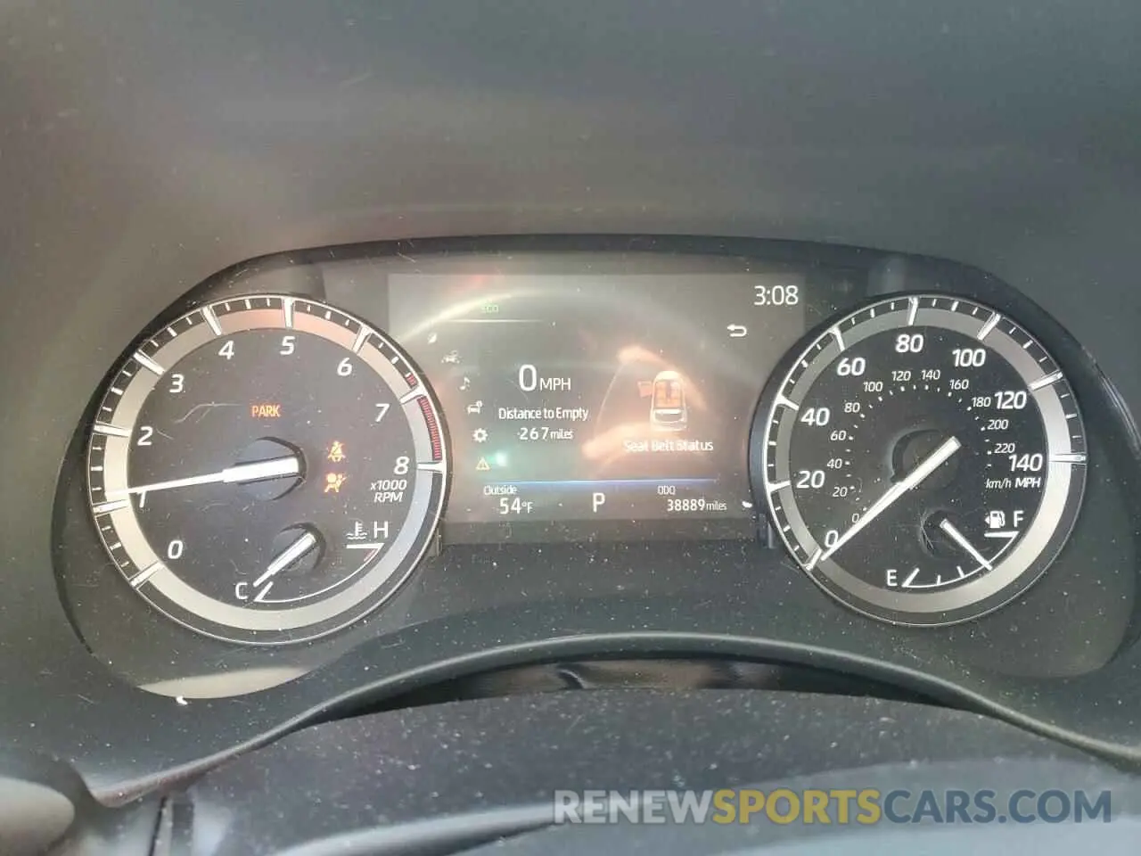 9 fotografías del automóvil dañado 5TDGZRAH1LS511571 TOYOTA HIGHLANDER 2020