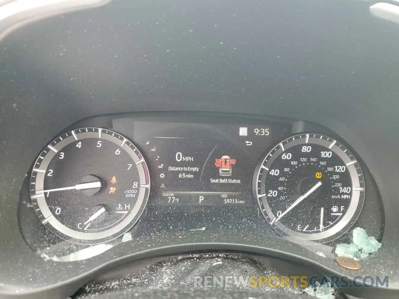 9 fotografías del automóvil dañado 5TDGZRAH2LS004257 TOYOTA HIGHLANDER 2020