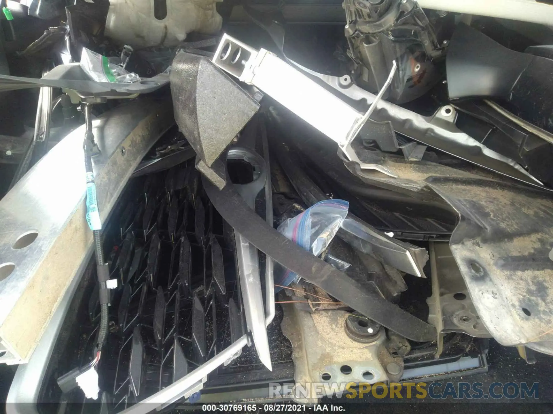 12 fotografías del automóvil dañado 5TDGZRAH2LS017056 TOYOTA HIGHLANDER 2020