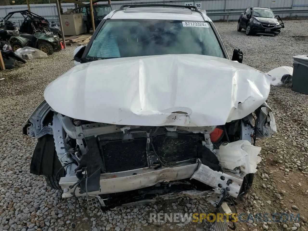 5 fotografías del automóvil dañado 5TDGZRAH2LS502880 TOYOTA HIGHLANDER 2020