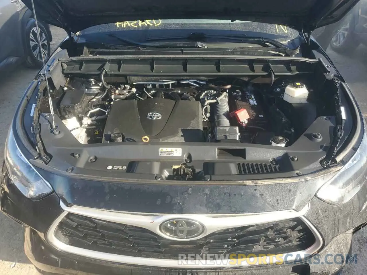 12 fotografías del automóvil dañado 5TDGZRAH3LS512656 TOYOTA HIGHLANDER 2020