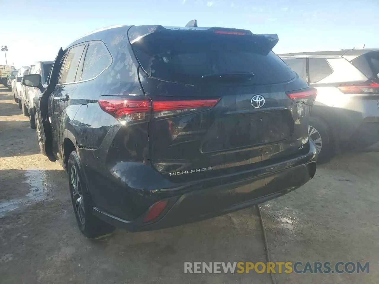 6 fotografías del automóvil dañado 5TDGZRAH3LS512656 TOYOTA HIGHLANDER 2020