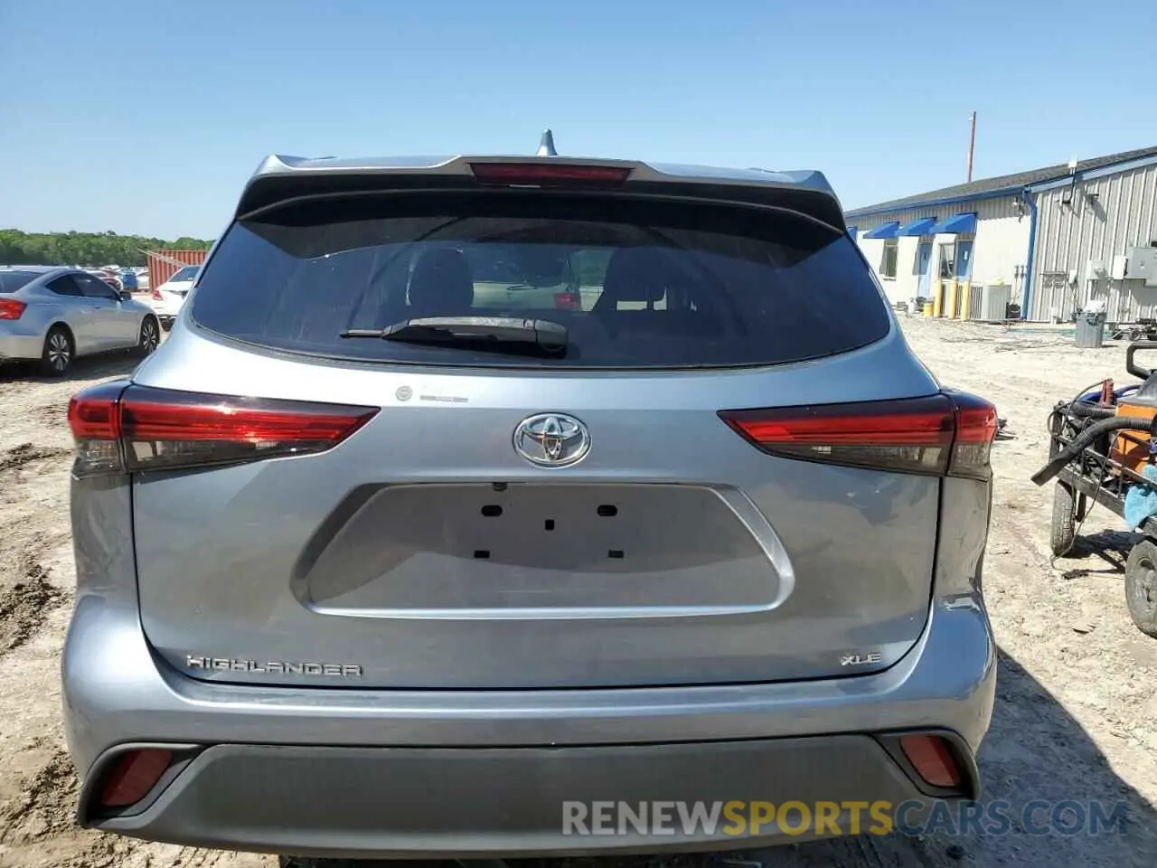 6 fotografías del automóvil dañado 5TDGZRAH4LS007872 TOYOTA HIGHLANDER 2020