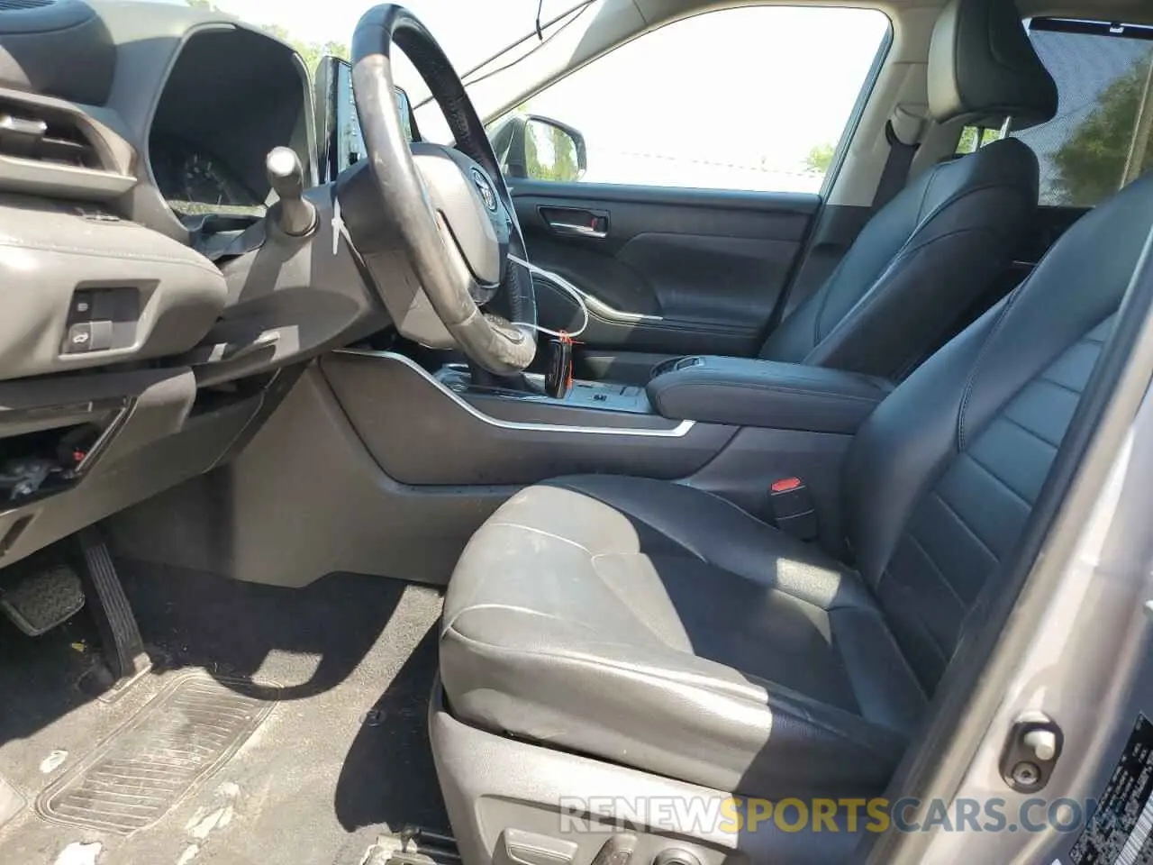 7 fotografías del automóvil dañado 5TDGZRAH4LS007872 TOYOTA HIGHLANDER 2020
