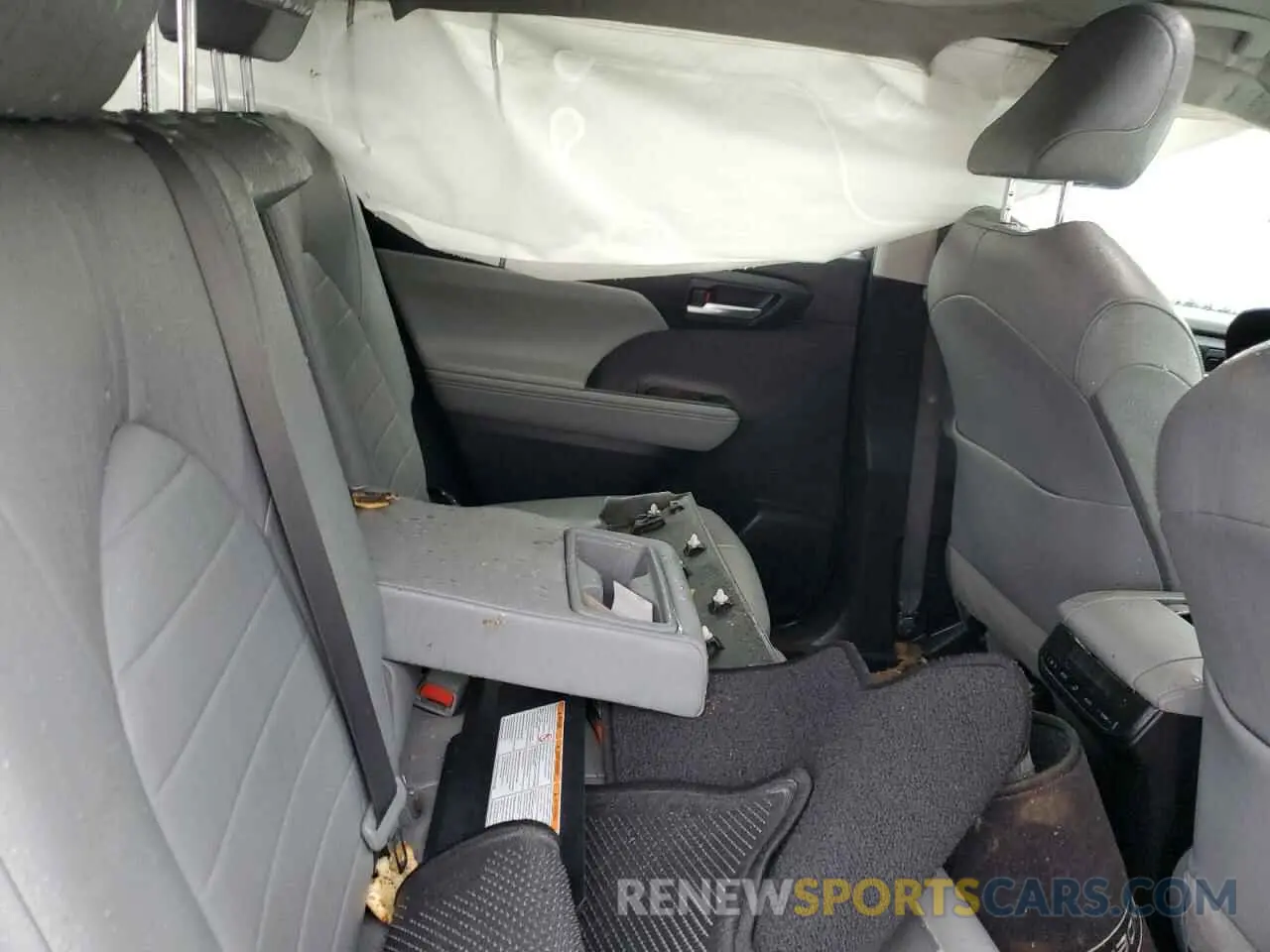 10 fotografías del automóvil dañado 5TDGZRAH4LS507952 TOYOTA HIGHLANDER 2020