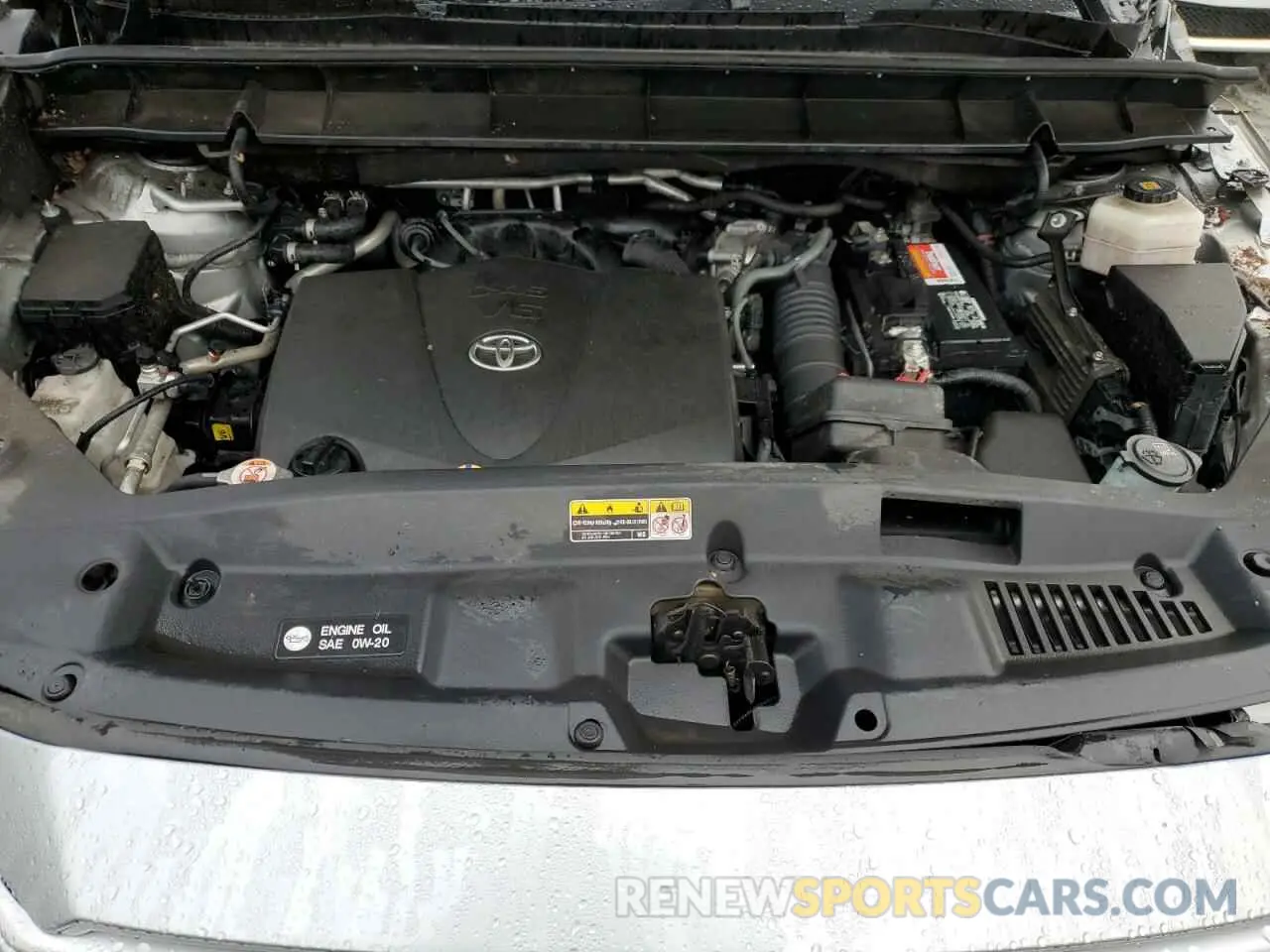 11 fotografías del automóvil dañado 5TDGZRAH4LS507952 TOYOTA HIGHLANDER 2020