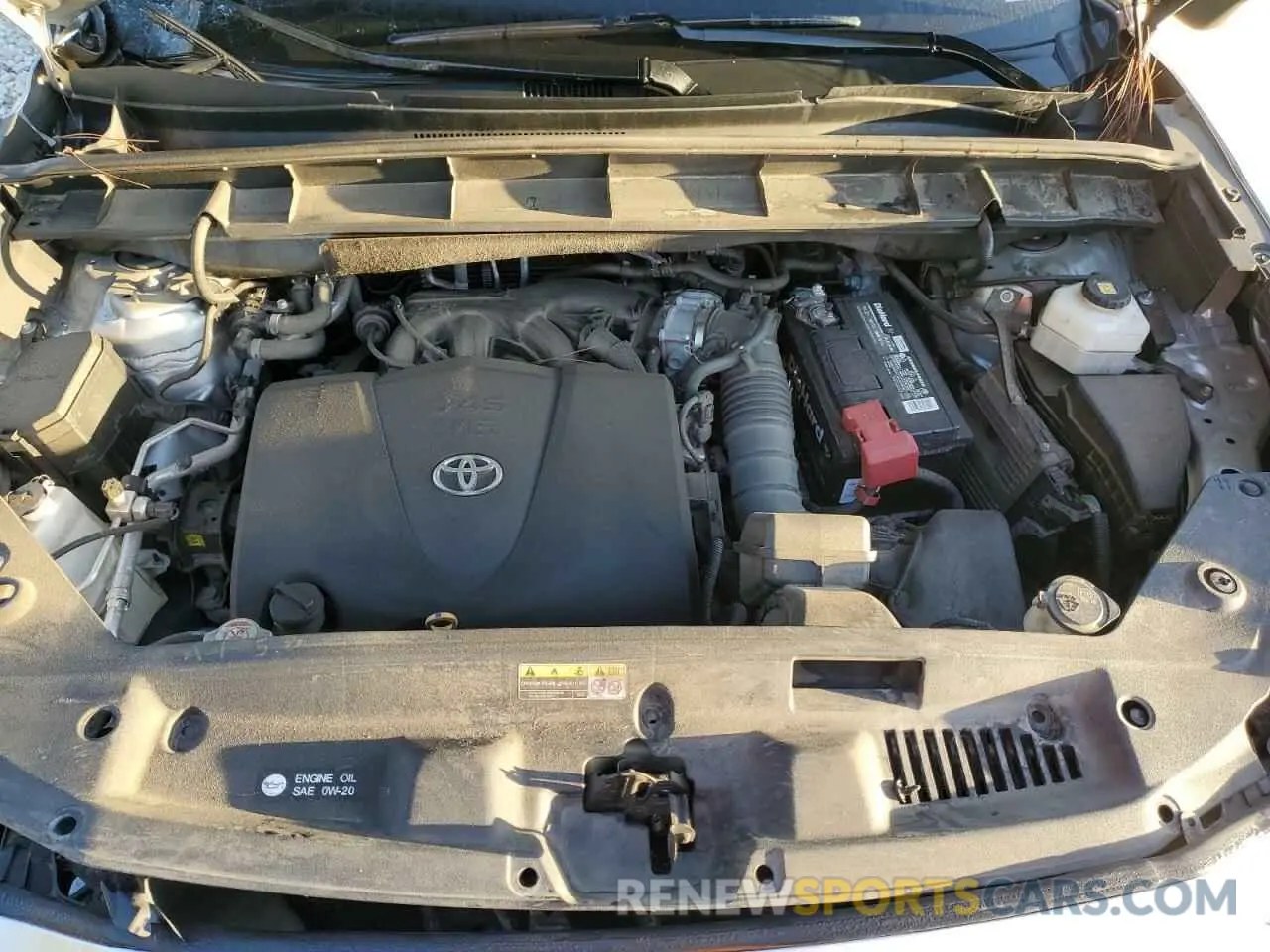 12 fotografías del automóvil dañado 5TDGZRAH5LS504770 TOYOTA HIGHLANDER 2020