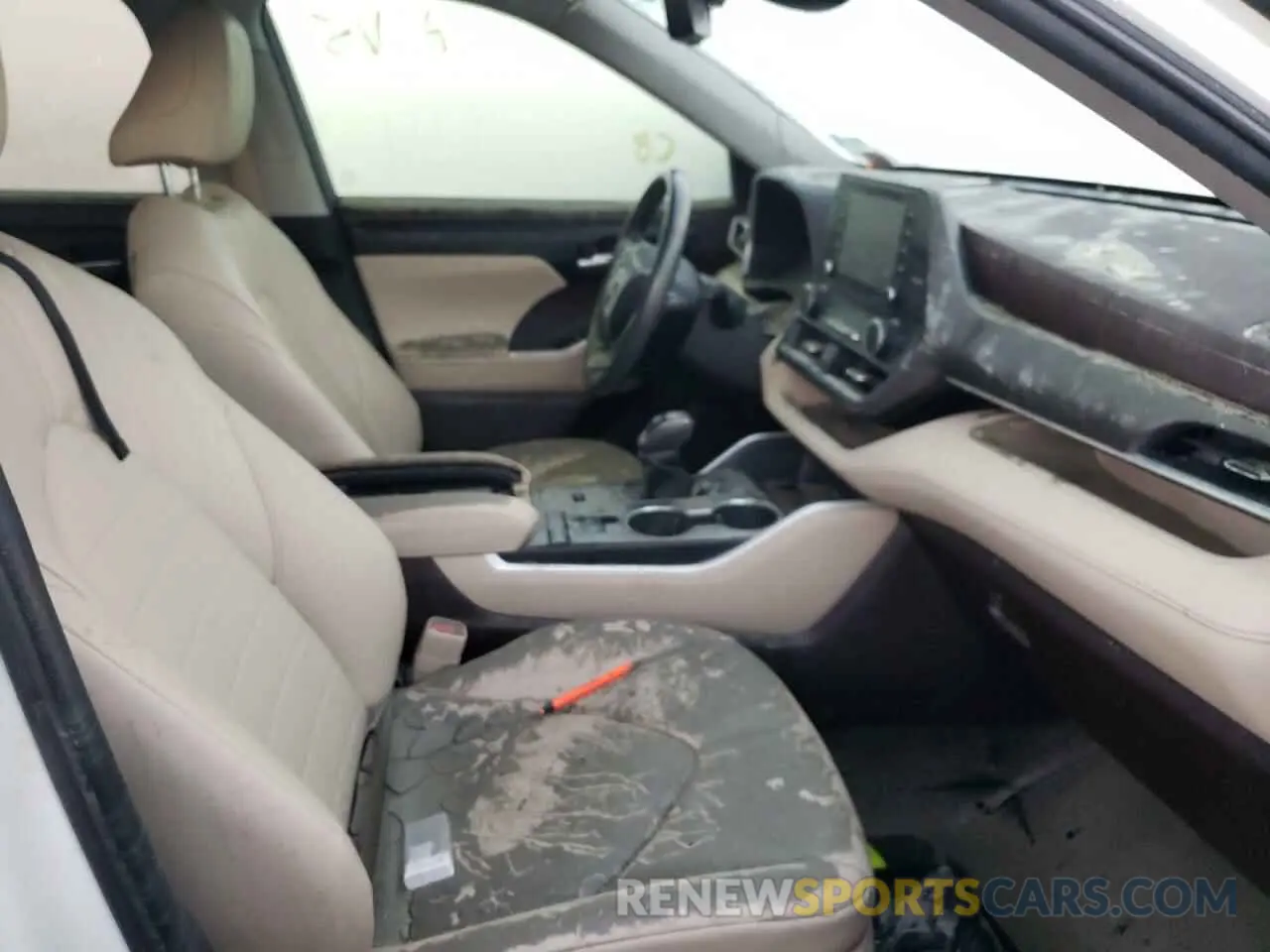 5 fotografías del automóvil dañado 5TDGZRAH5LS510939 TOYOTA HIGHLANDER 2020