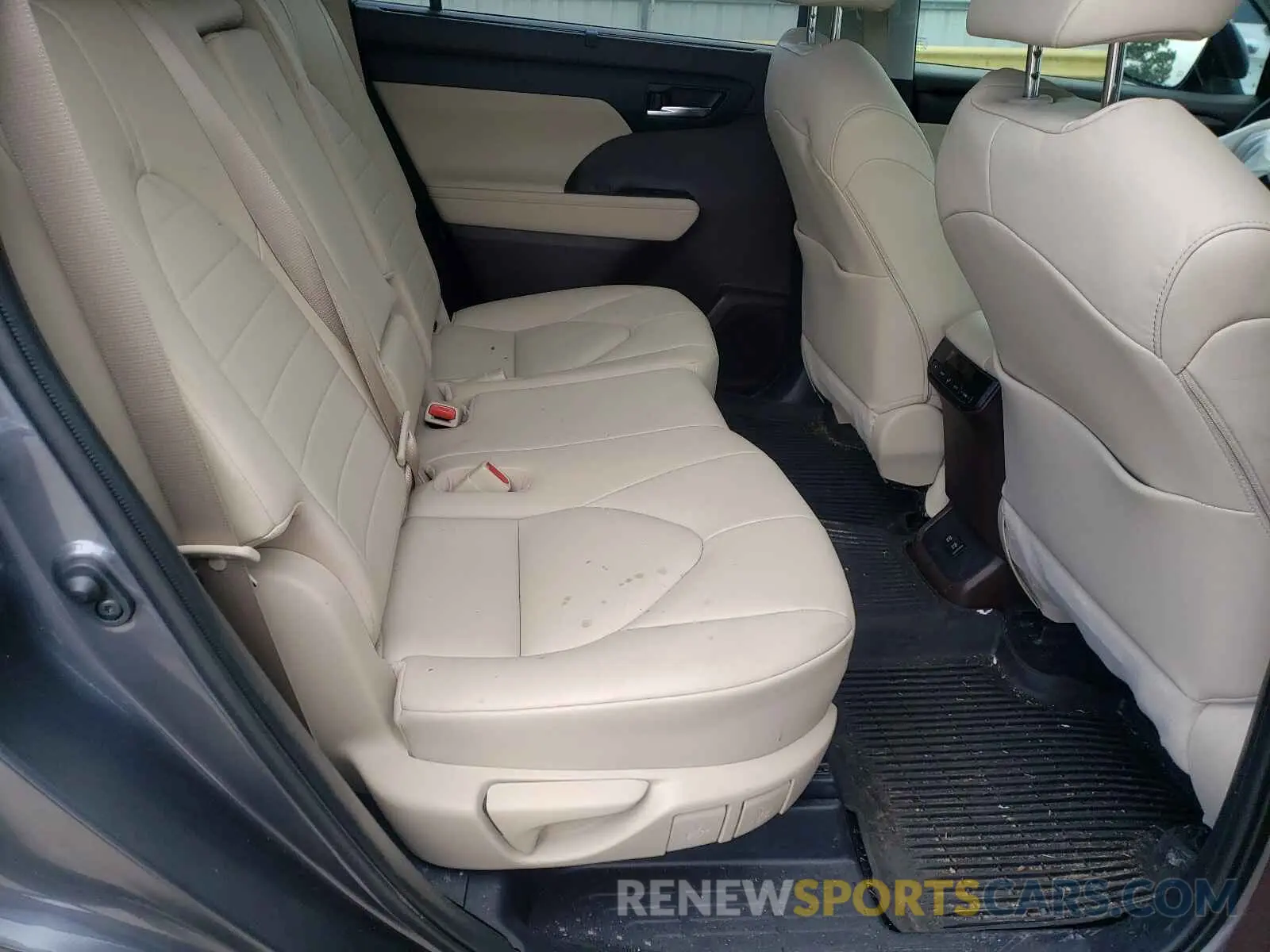 6 fotografías del automóvil dañado 5TDGZRAH6LS511128 TOYOTA HIGHLANDER 2020