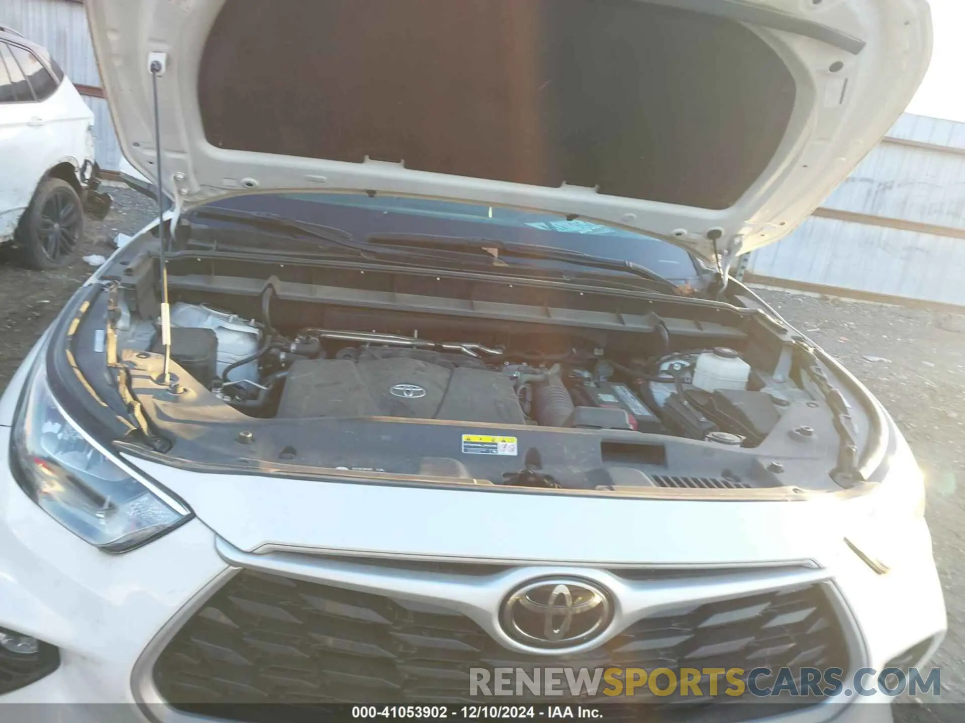 10 fotografías del automóvil dañado 5TDGZRAH8LS513253 TOYOTA HIGHLANDER 2020