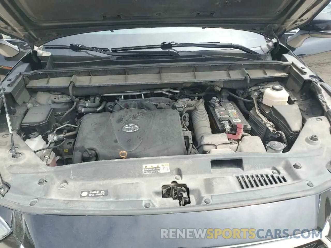 12 fotografías del automóvil dañado 5TDGZRAH9LS502911 TOYOTA HIGHLANDER 2020