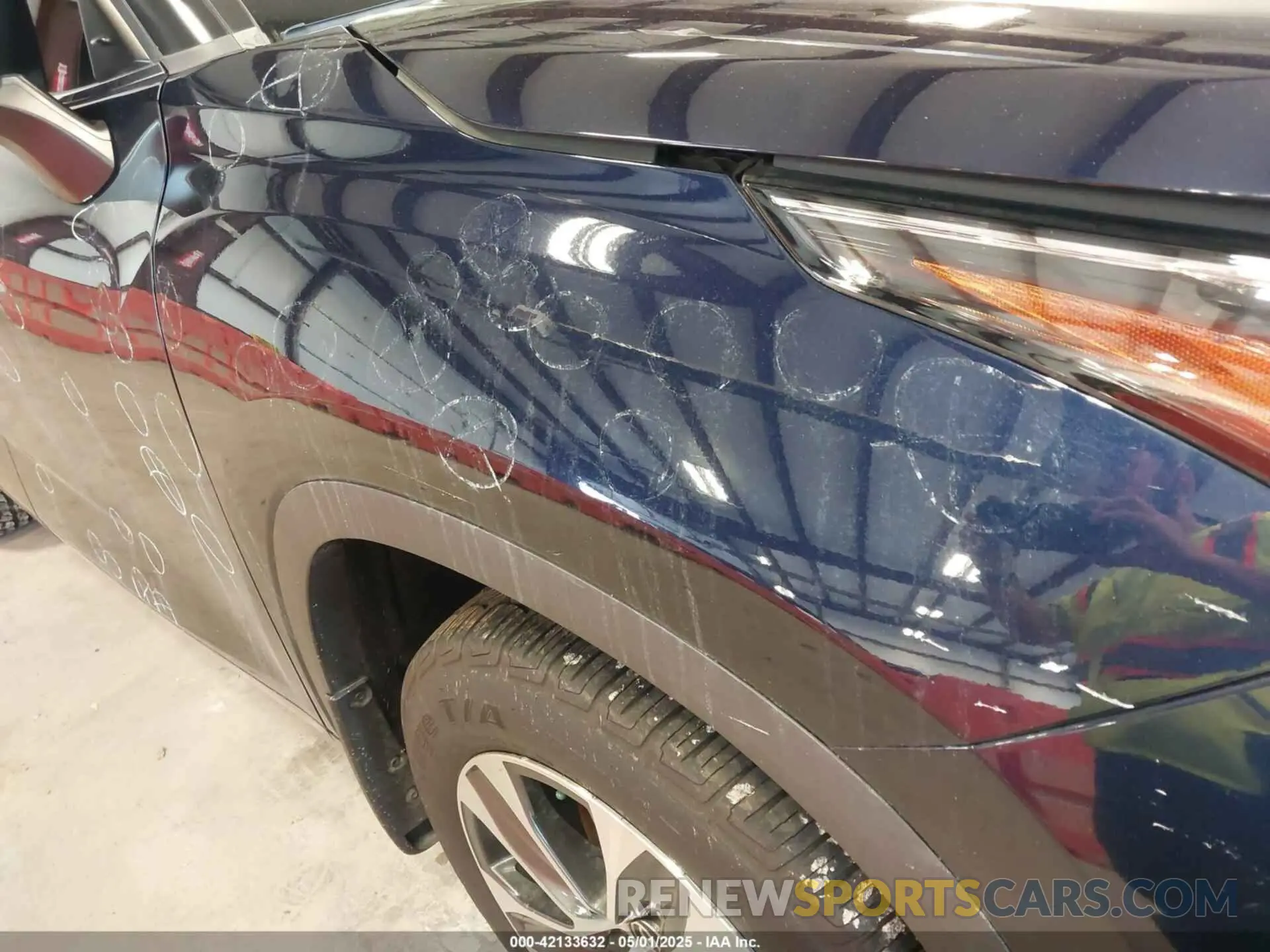17 fotografías del automóvil dañado 5TDGZRBH0LS024229 TOYOTA HIGHLANDER 2020