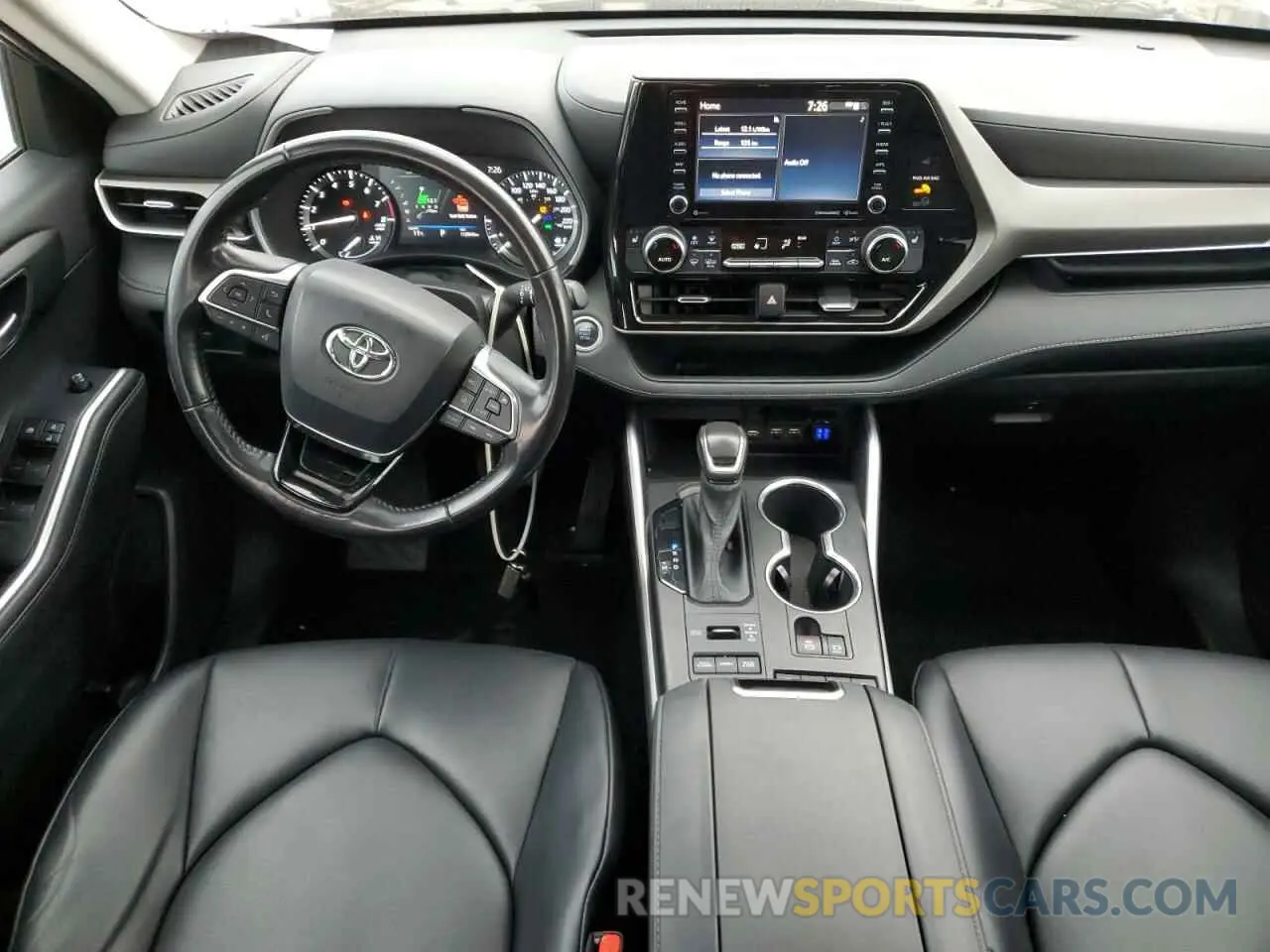8 fotografías del automóvil dañado 5TDGZRBH0LS522995 TOYOTA HIGHLANDER 2020