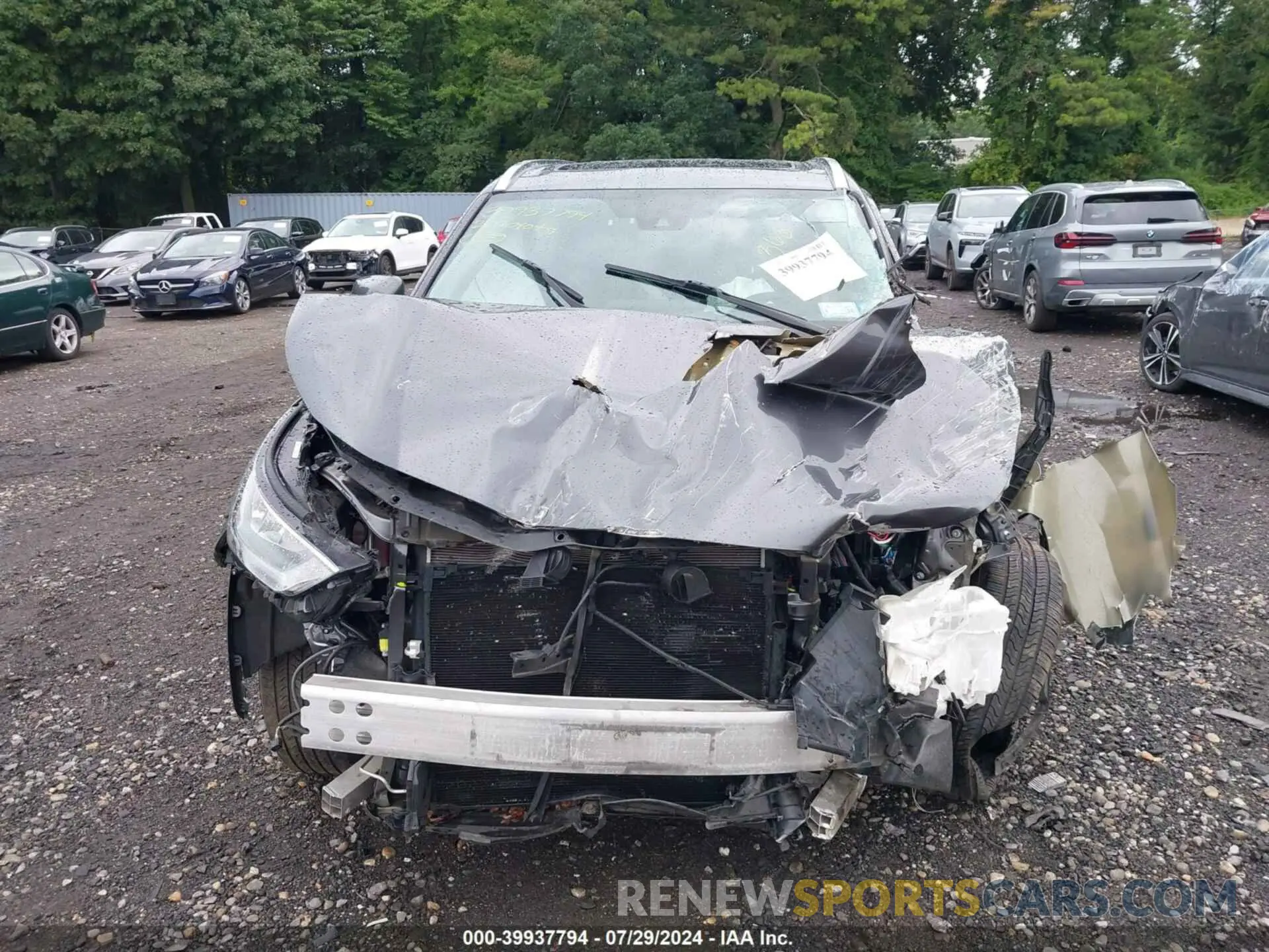 11 fotografías del automóvil dañado 5TDGZRBH1LS025860 TOYOTA HIGHLANDER 2020