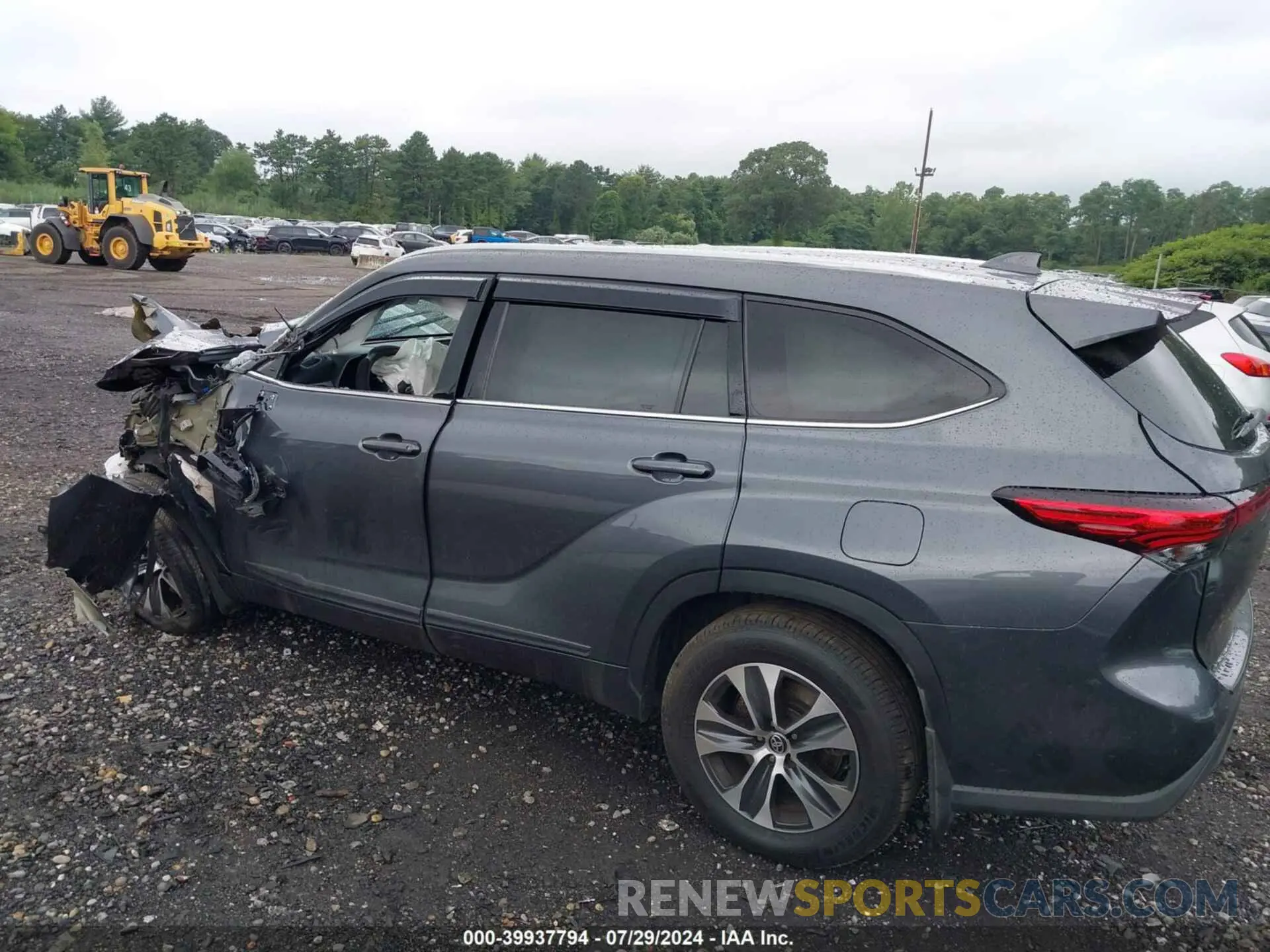 13 fotografías del automóvil dañado 5TDGZRBH1LS025860 TOYOTA HIGHLANDER 2020