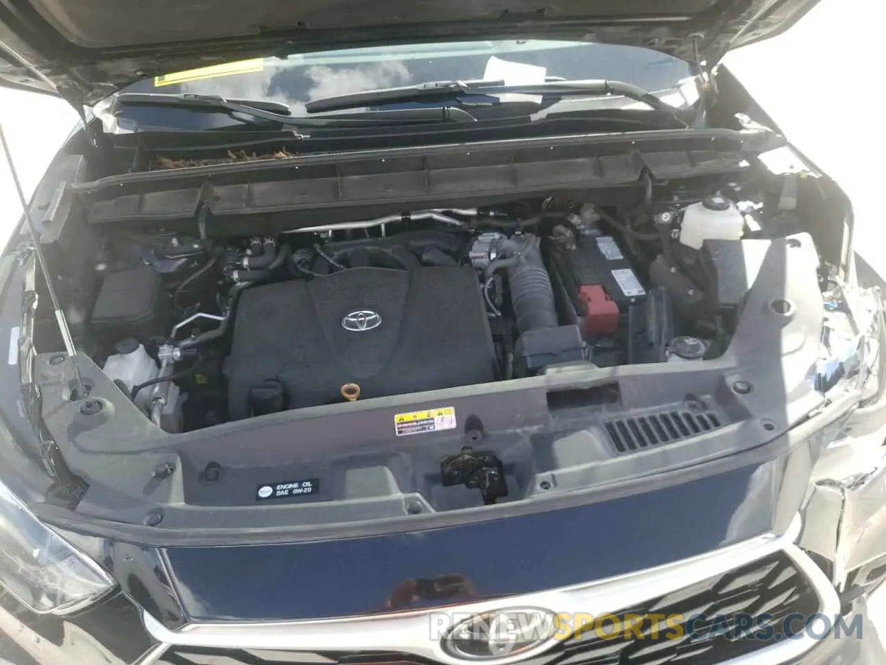 7 fotografías del automóvil dañado 5TDGZRBH2LS511464 TOYOTA HIGHLANDER 2020