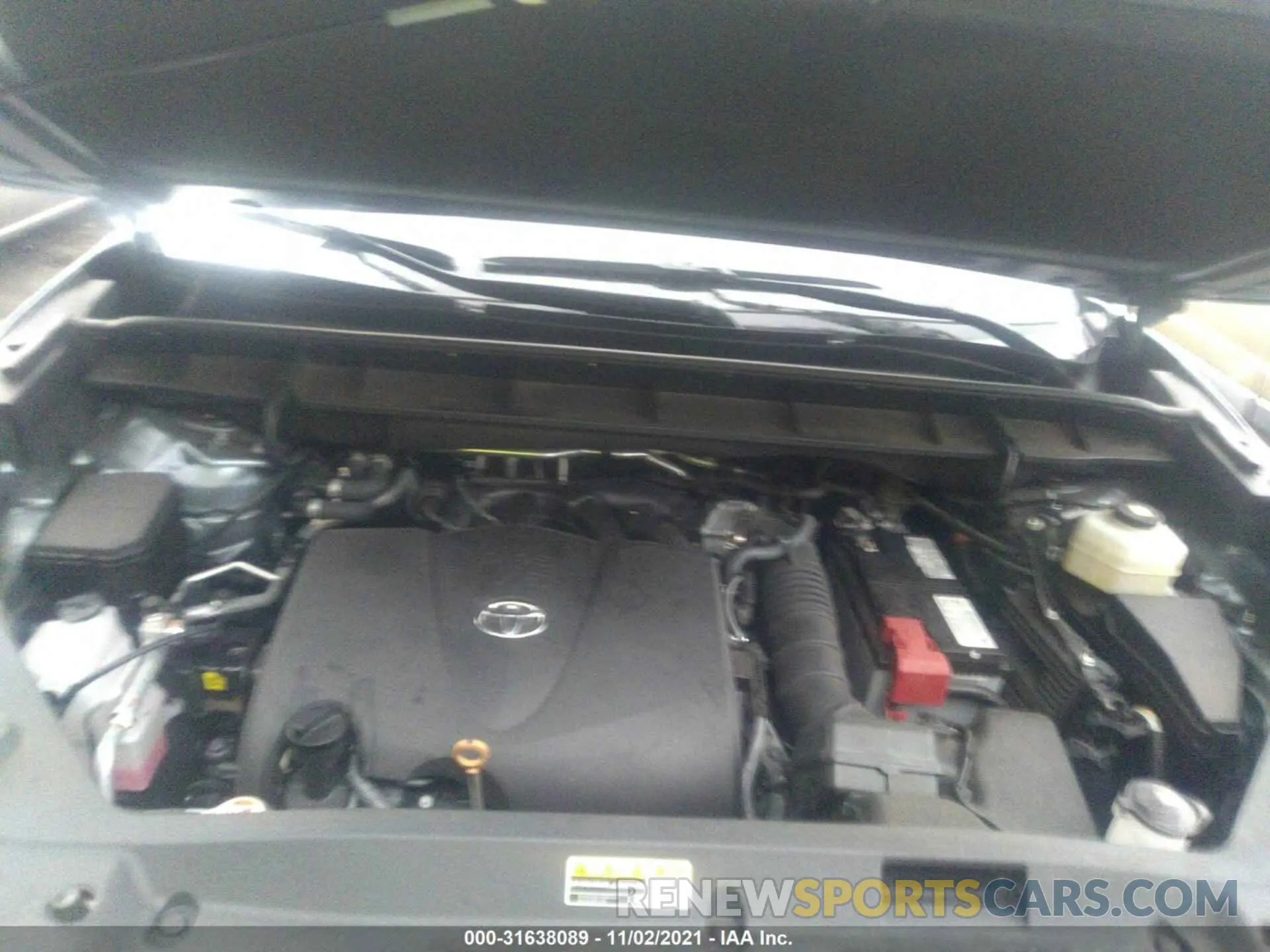 10 fotografías del automóvil dañado 5TDGZRBH3LS028131 TOYOTA HIGHLANDER 2020