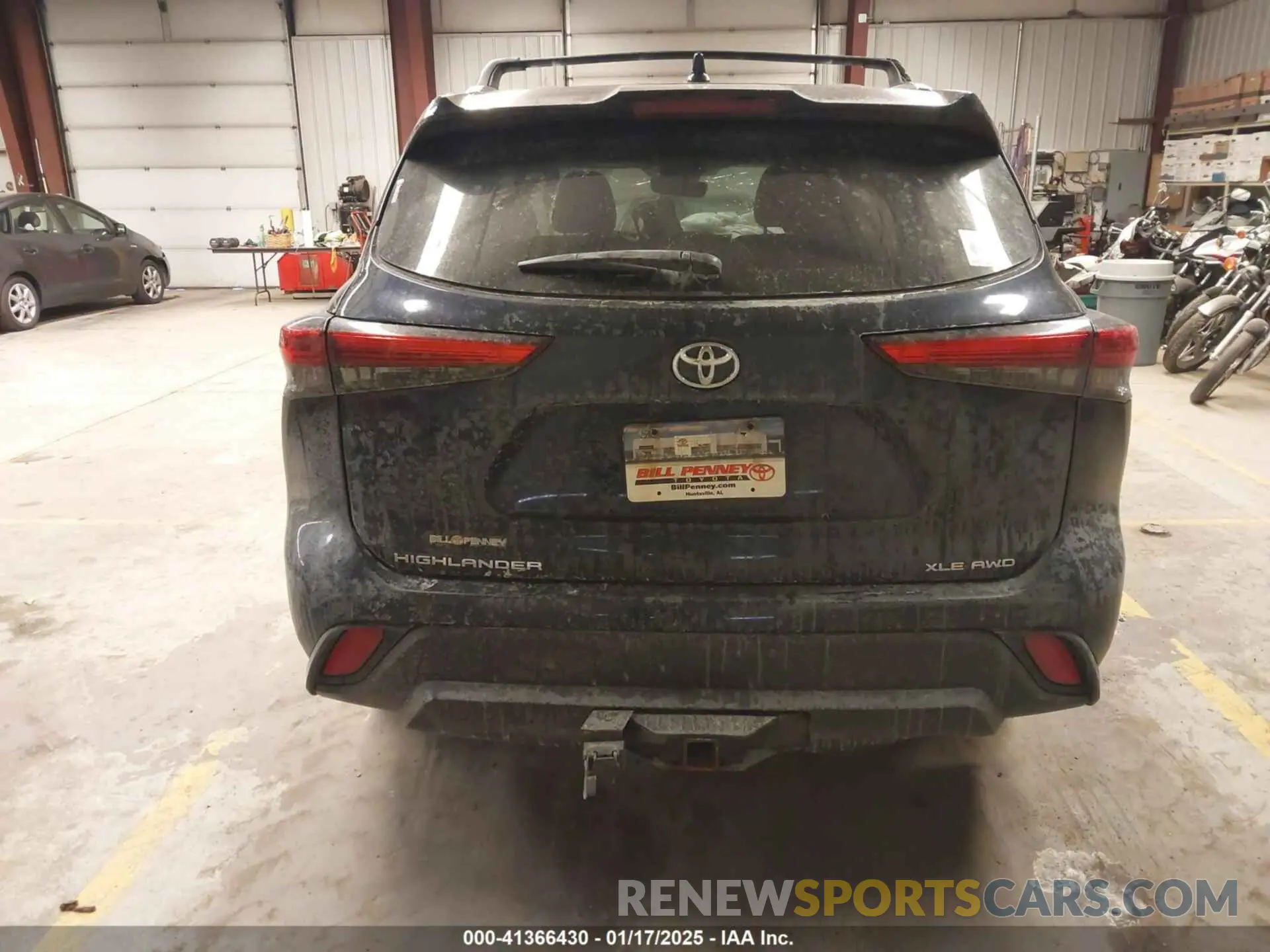 16 fotografías del automóvil dañado 5TDGZRBH3LS519783 TOYOTA HIGHLANDER 2020