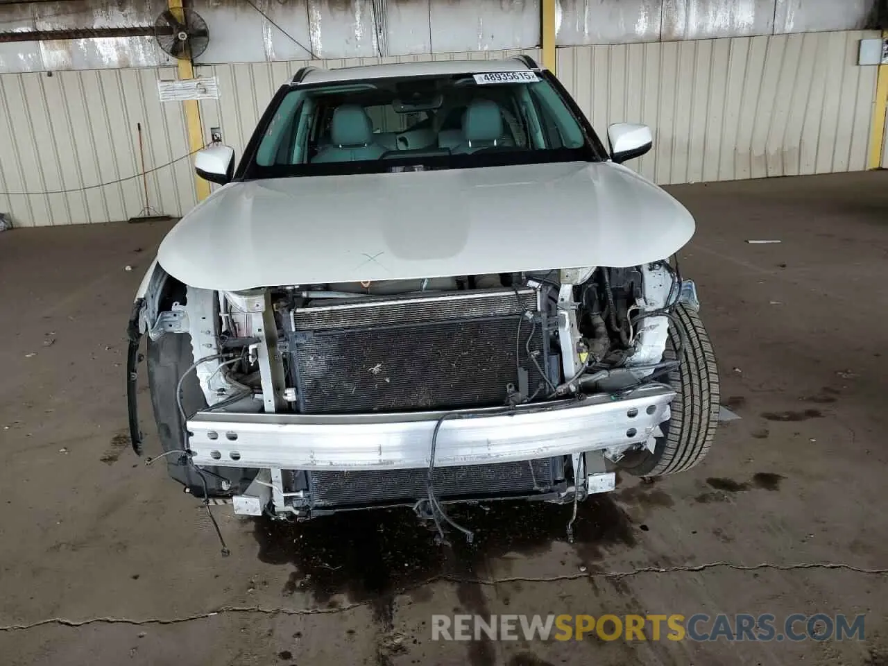 5 fotografías del automóvil dañado 5TDGZRBH3LS522022 TOYOTA HIGHLANDER 2020