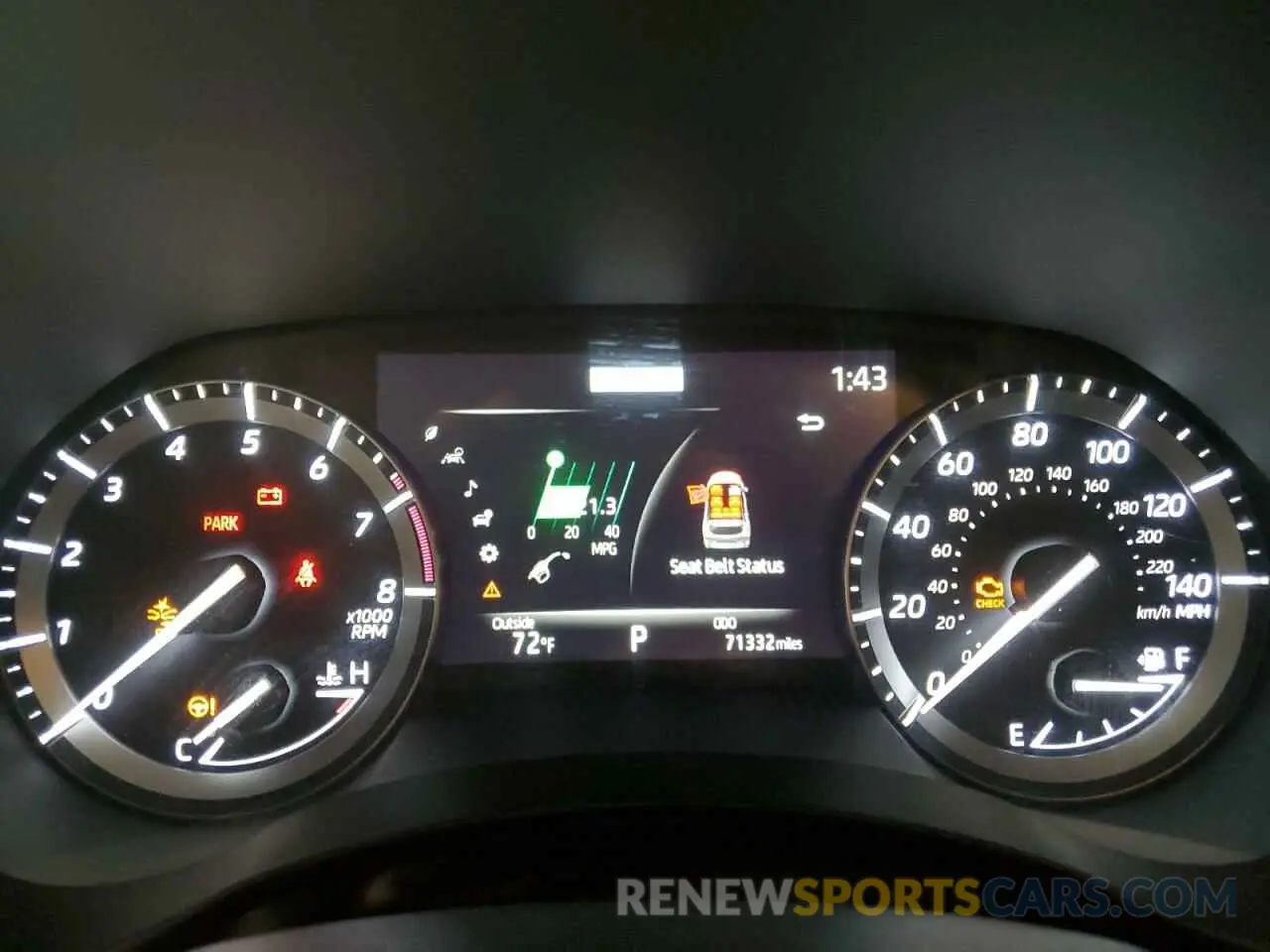 9 fotografías del automóvil dañado 5TDGZRBH3LS522022 TOYOTA HIGHLANDER 2020
