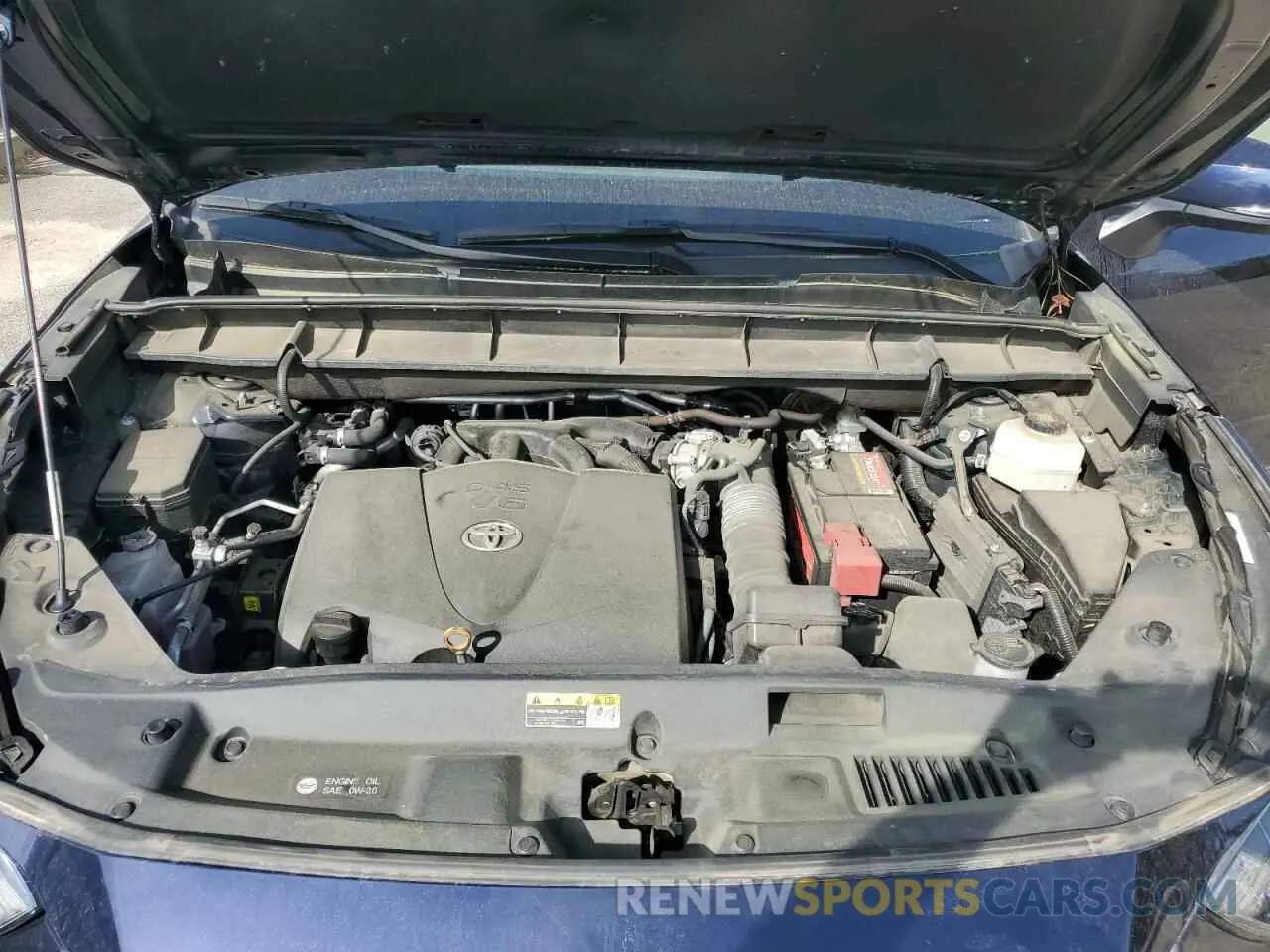 12 fotografías del automóvil dañado 5TDGZRBH6LS050513 TOYOTA HIGHLANDER 2020