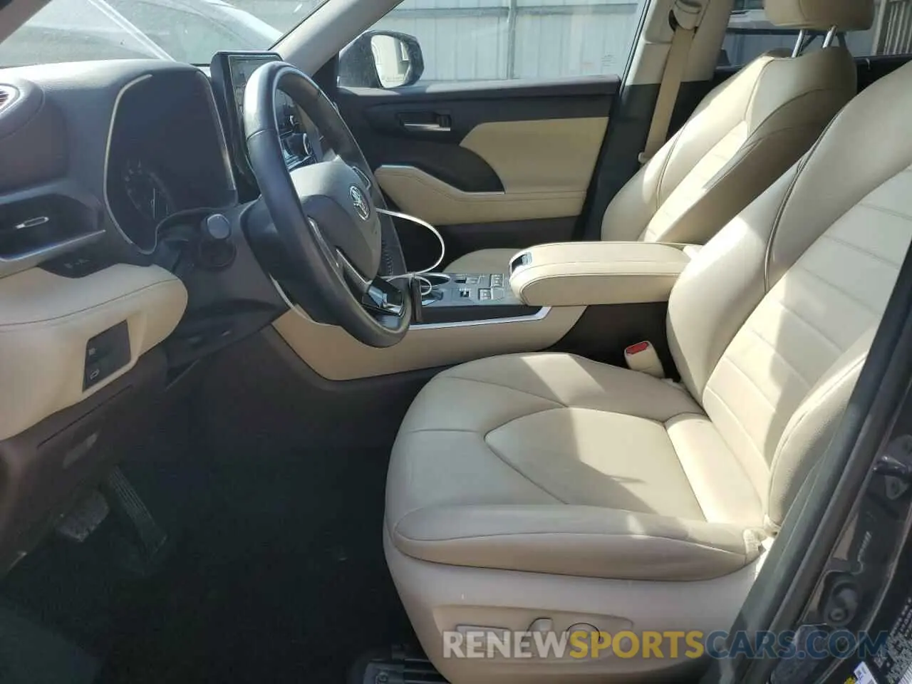 7 fotografías del automóvil dañado 5TDGZRBH6LS050513 TOYOTA HIGHLANDER 2020