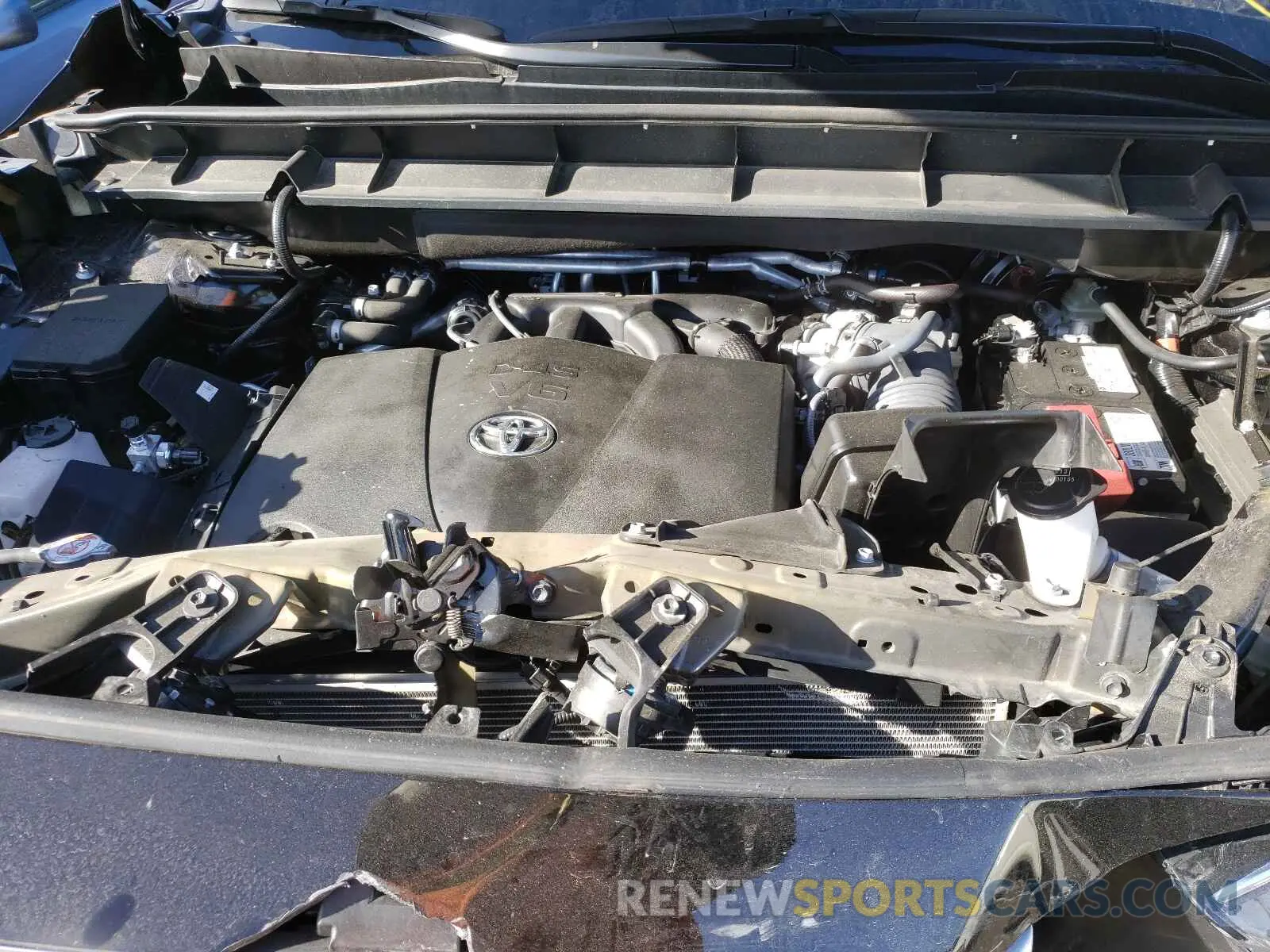 7 fotografías del automóvil dañado 5TDGZRBH7LS031260 TOYOTA HIGHLANDER 2020