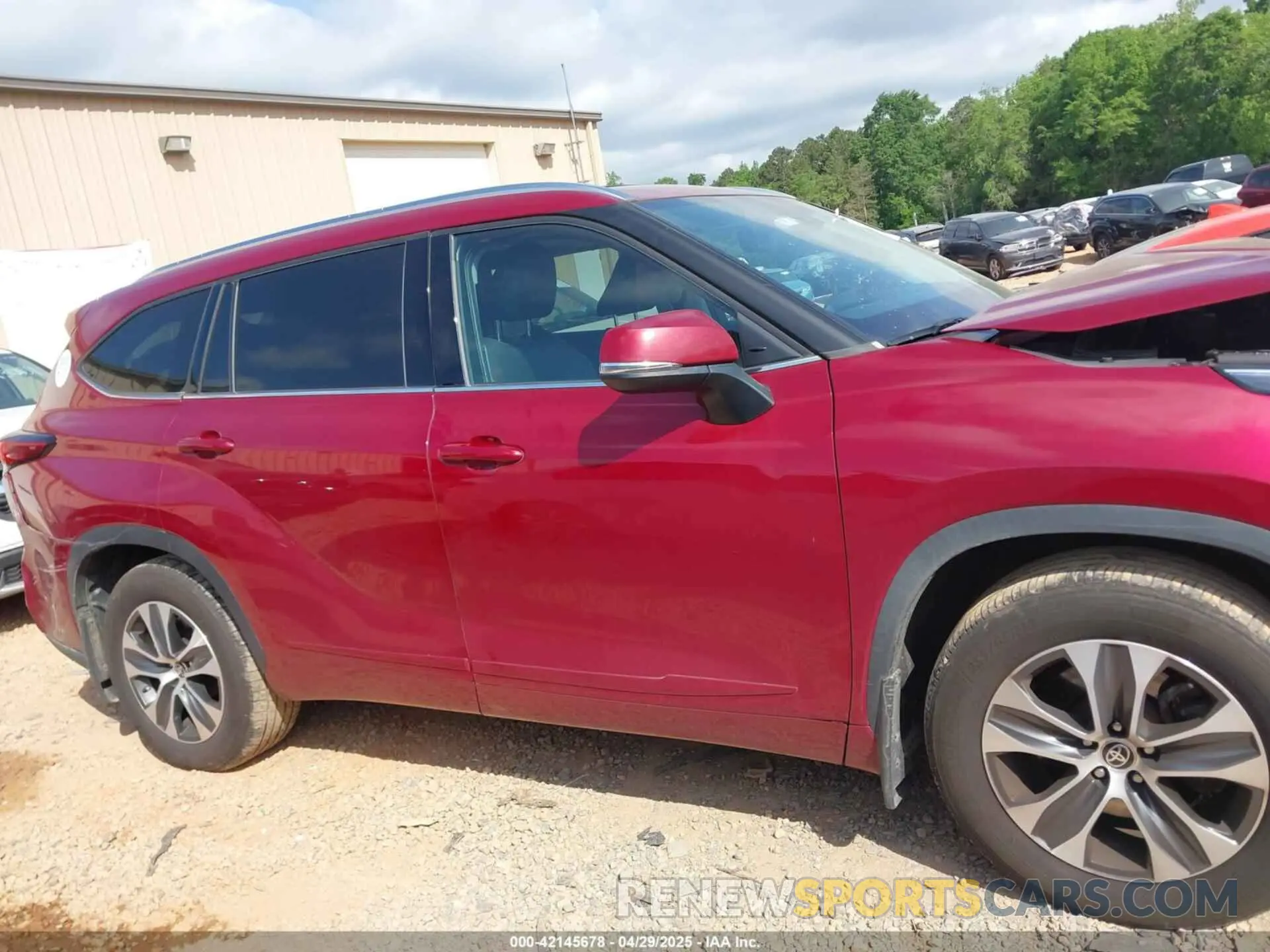 13 fotografías del automóvil dañado 5TDGZRBH9LS011673 TOYOTA HIGHLANDER 2020