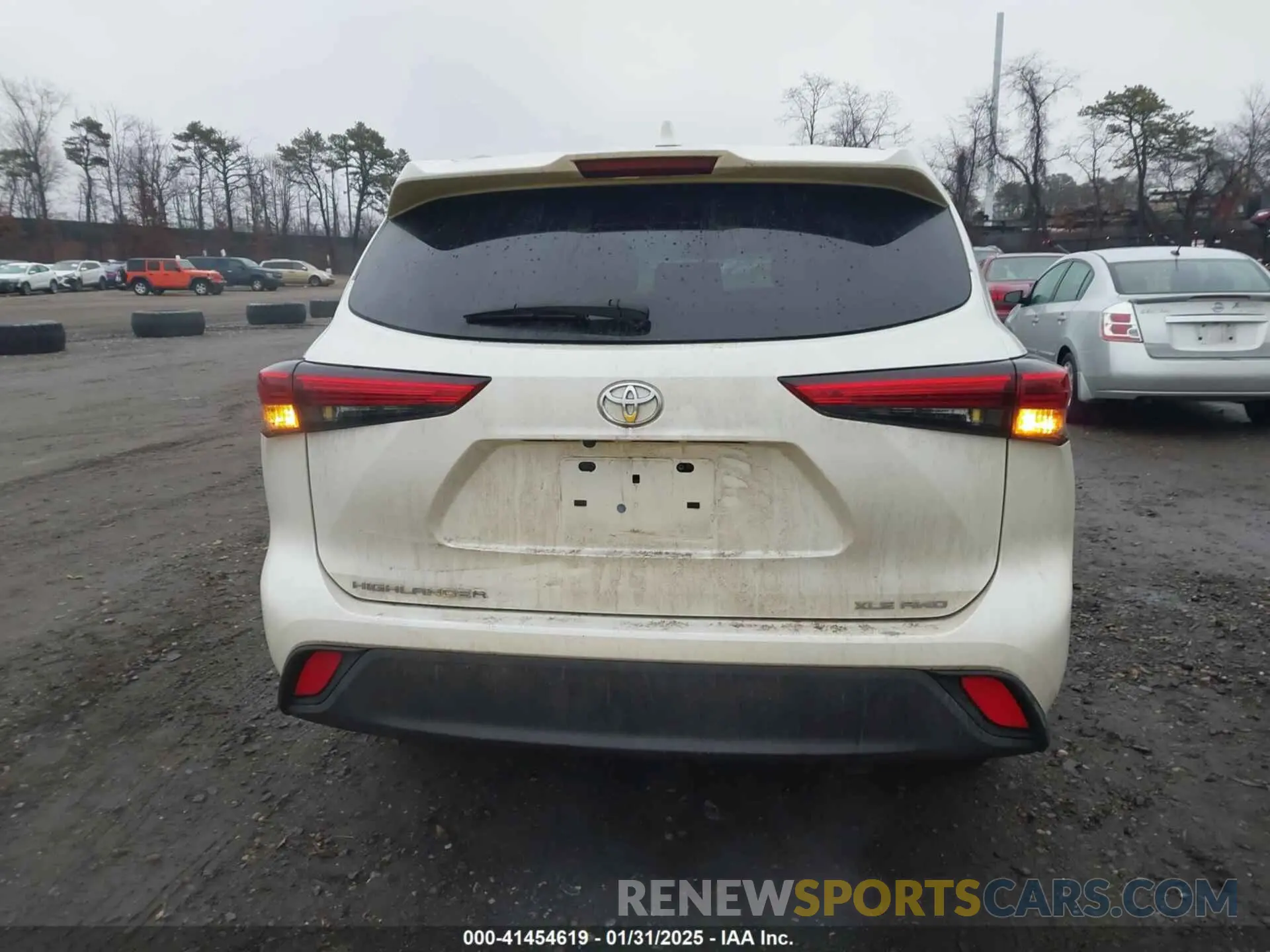16 fotografías del automóvil dañado 5TDGZRBH9LS514040 TOYOTA HIGHLANDER 2020