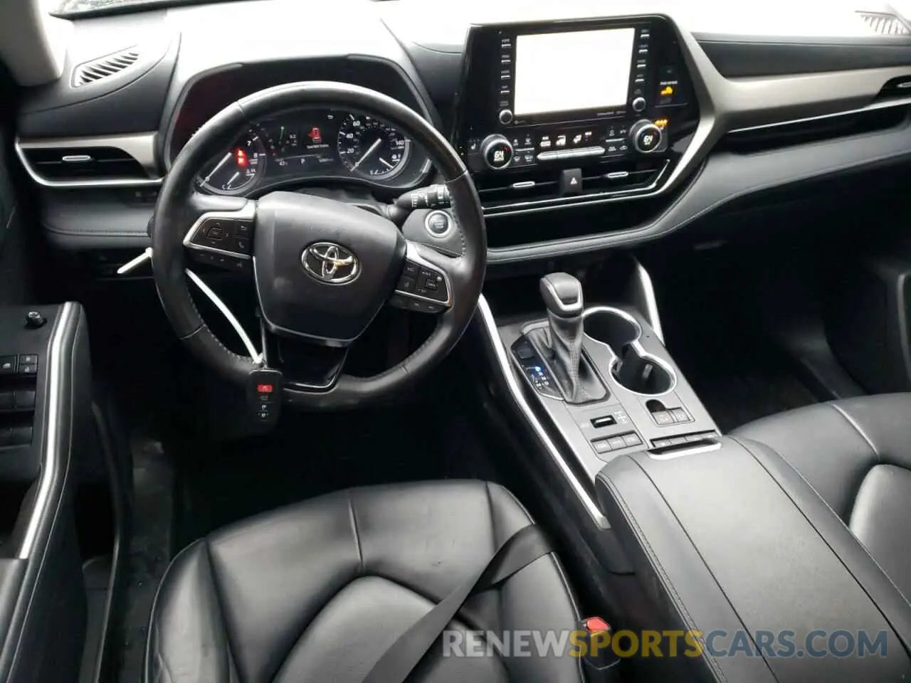 8 fotografías del automóvil dañado 5TDGZRBHXLS521370 TOYOTA HIGHLANDER 2020