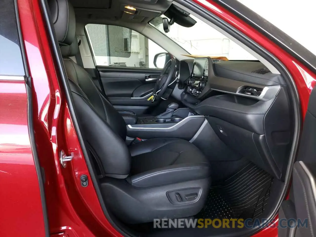 5 fotografías del automóvil dañado 5TDHARAH2LS001497 TOYOTA HIGHLANDER 2020