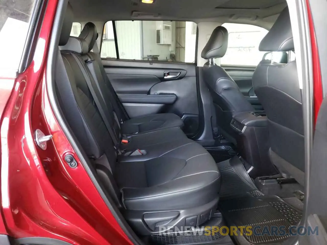 6 fotografías del automóvil dañado 5TDHARAH2LS001497 TOYOTA HIGHLANDER 2020