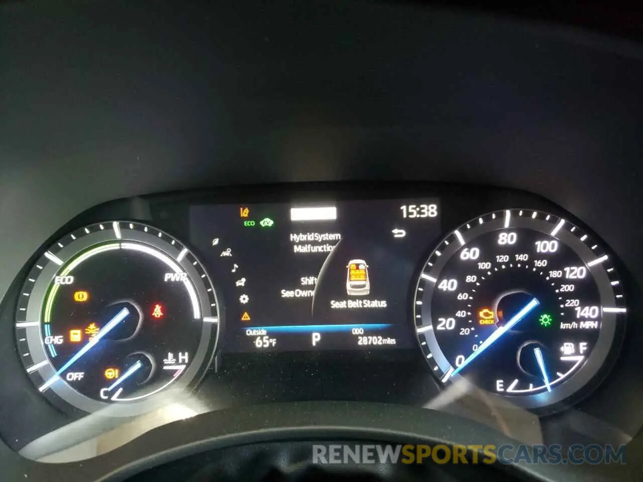 8 fotografías del automóvil dañado 5TDHARAH2LS001497 TOYOTA HIGHLANDER 2020