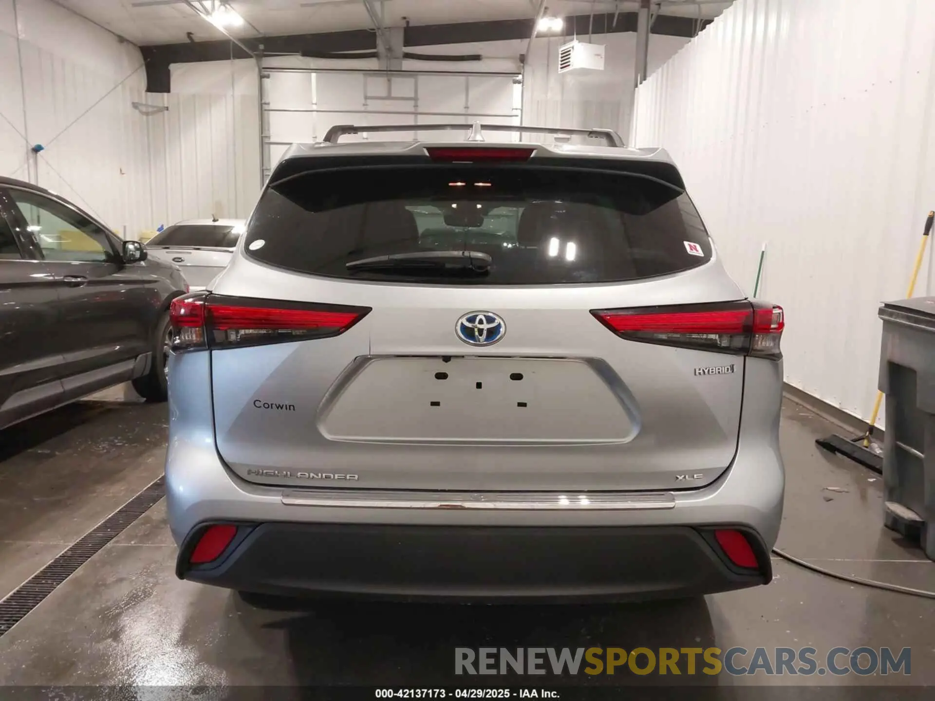 16 fotografías del automóvil dañado 5TDHBRCH0LS514290 TOYOTA HIGHLANDER 2020