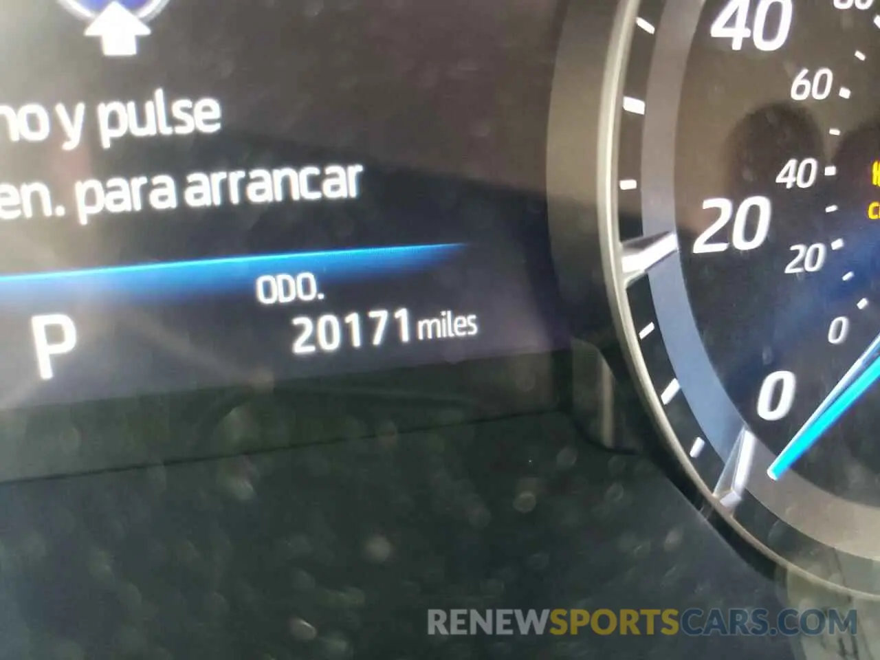 8 fotografías del automóvil dañado 5TDHBRCH2LS503677 TOYOTA HIGHLANDER 2020