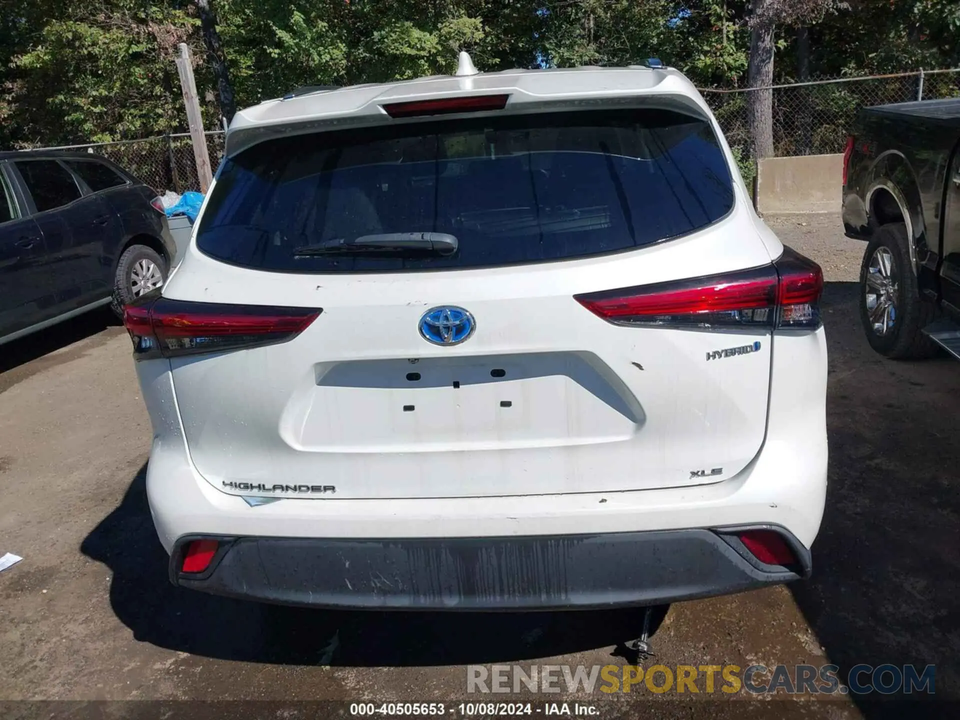 15 fotografías del automóvil dañado 5TDHBRCH3LS508354 TOYOTA HIGHLANDER 2020