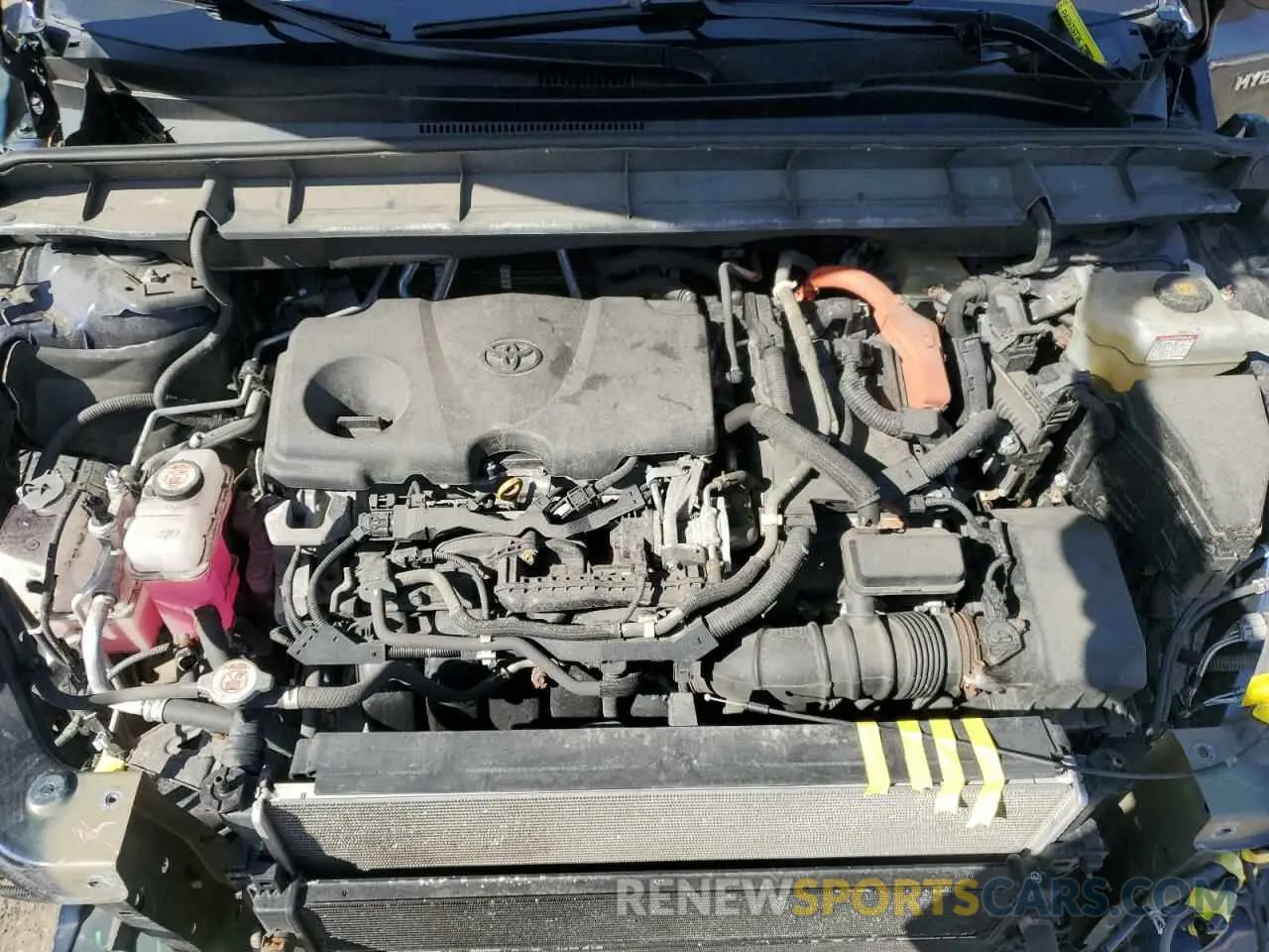 12 fotografías del automóvil dañado 5TDHBRCH5LS503821 TOYOTA HIGHLANDER 2020