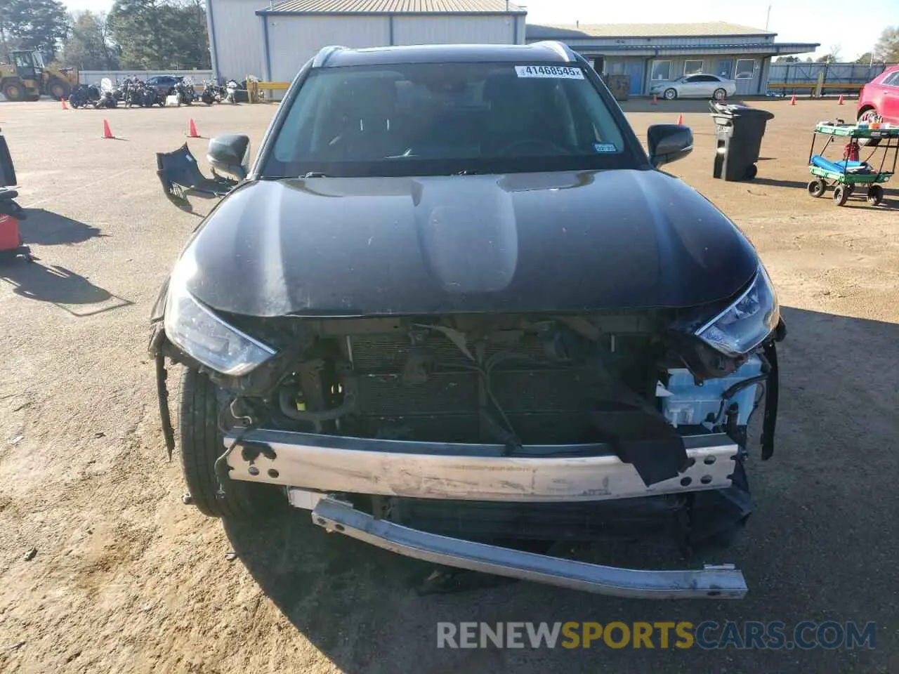 5 fotografías del automóvil dañado 5TDHBRCH5LS506153 TOYOTA HIGHLANDER 2020