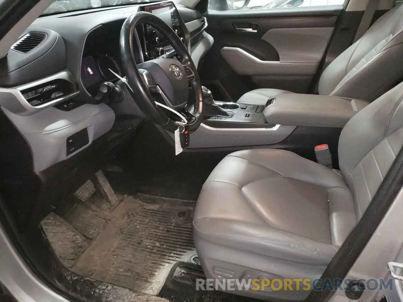 7 fotografías del automóvil dañado 5TDHBRCH6LS502256 TOYOTA HIGHLANDER 2020
