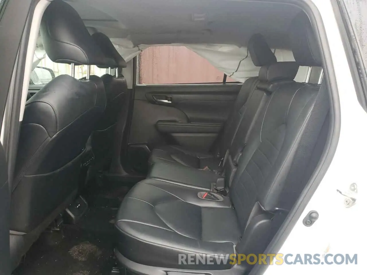 10 fotografías del automóvil dañado 5TDHBRCH7LS503884 TOYOTA HIGHLANDER 2020