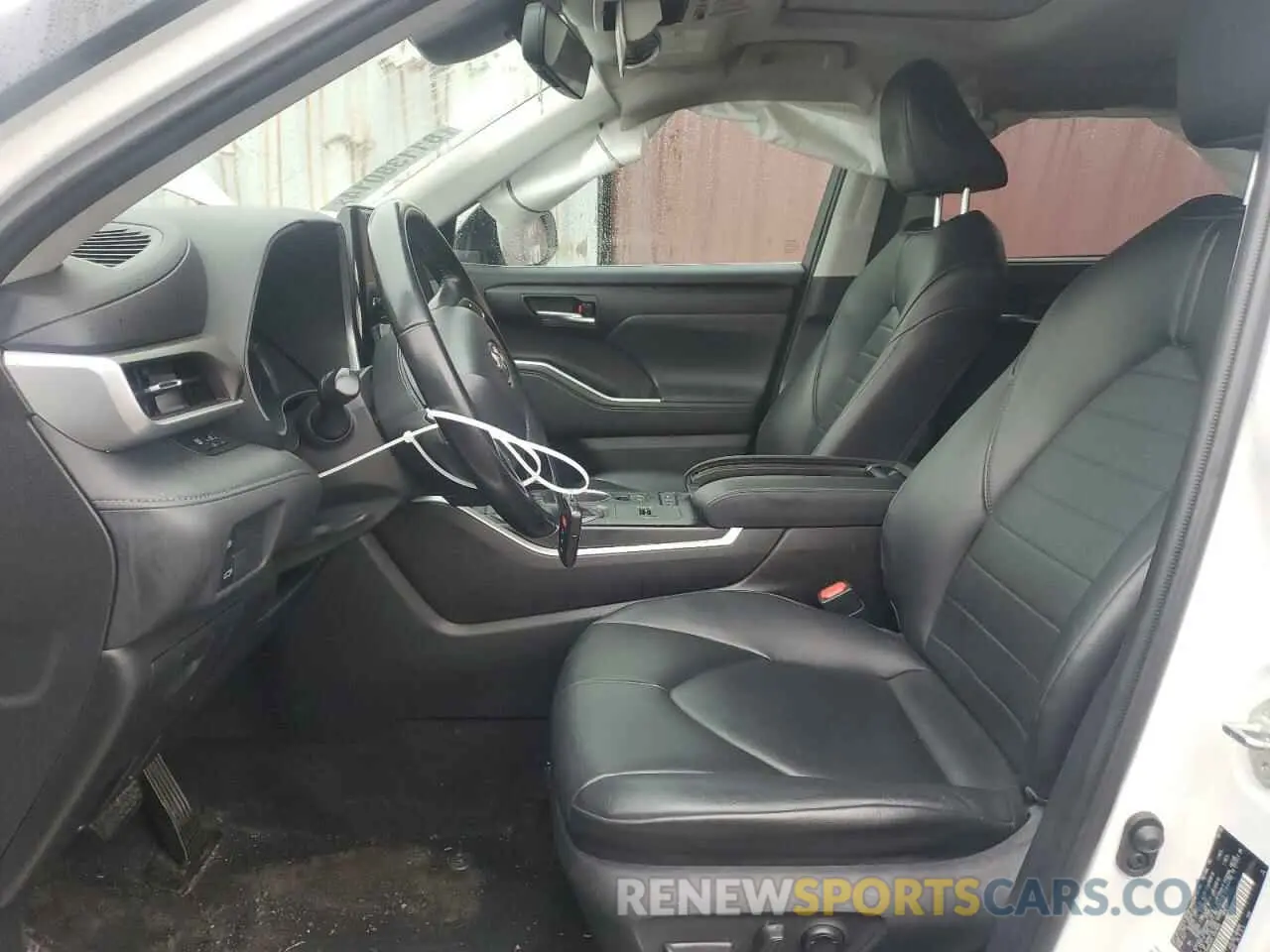 7 fotografías del automóvil dañado 5TDHBRCH7LS503884 TOYOTA HIGHLANDER 2020