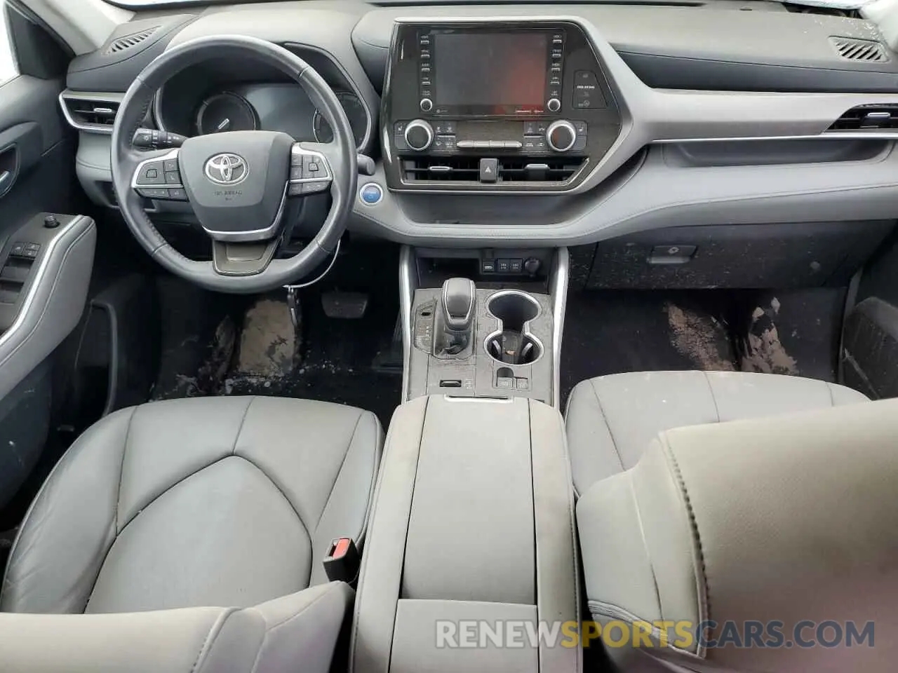8 fotografías del automóvil dañado 5TDHBRCH8LS511623 TOYOTA HIGHLANDER 2020
