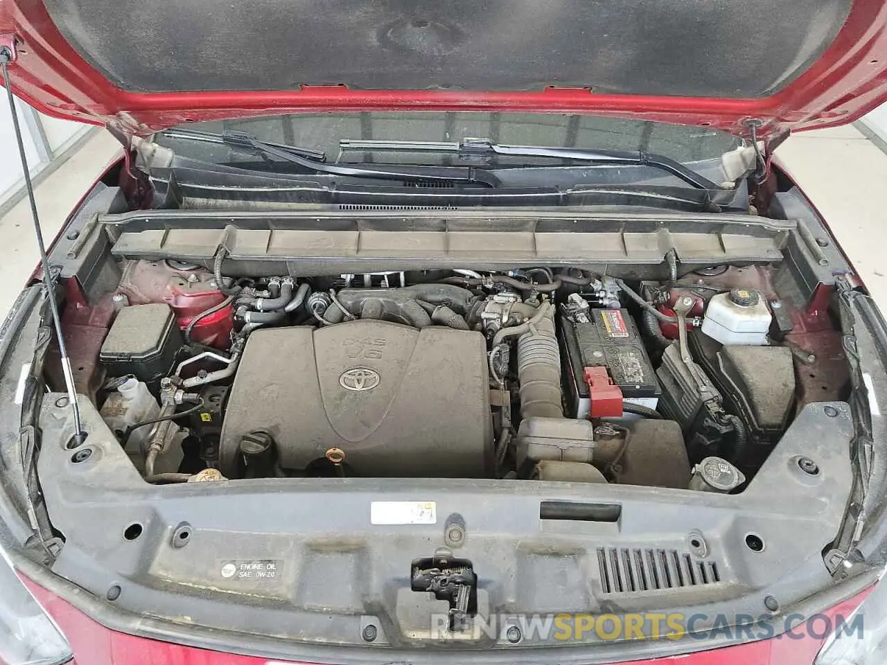 12 fotografías del automóvil dañado 5TDHZRAH0LS504910 TOYOTA HIGHLANDER 2020