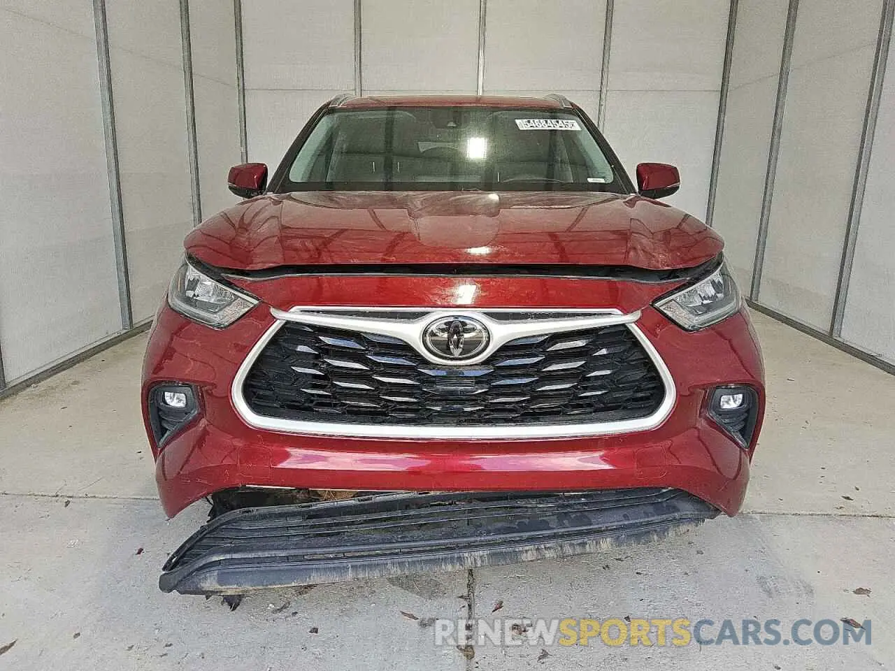 5 fotografías del automóvil dañado 5TDHZRAH0LS504910 TOYOTA HIGHLANDER 2020