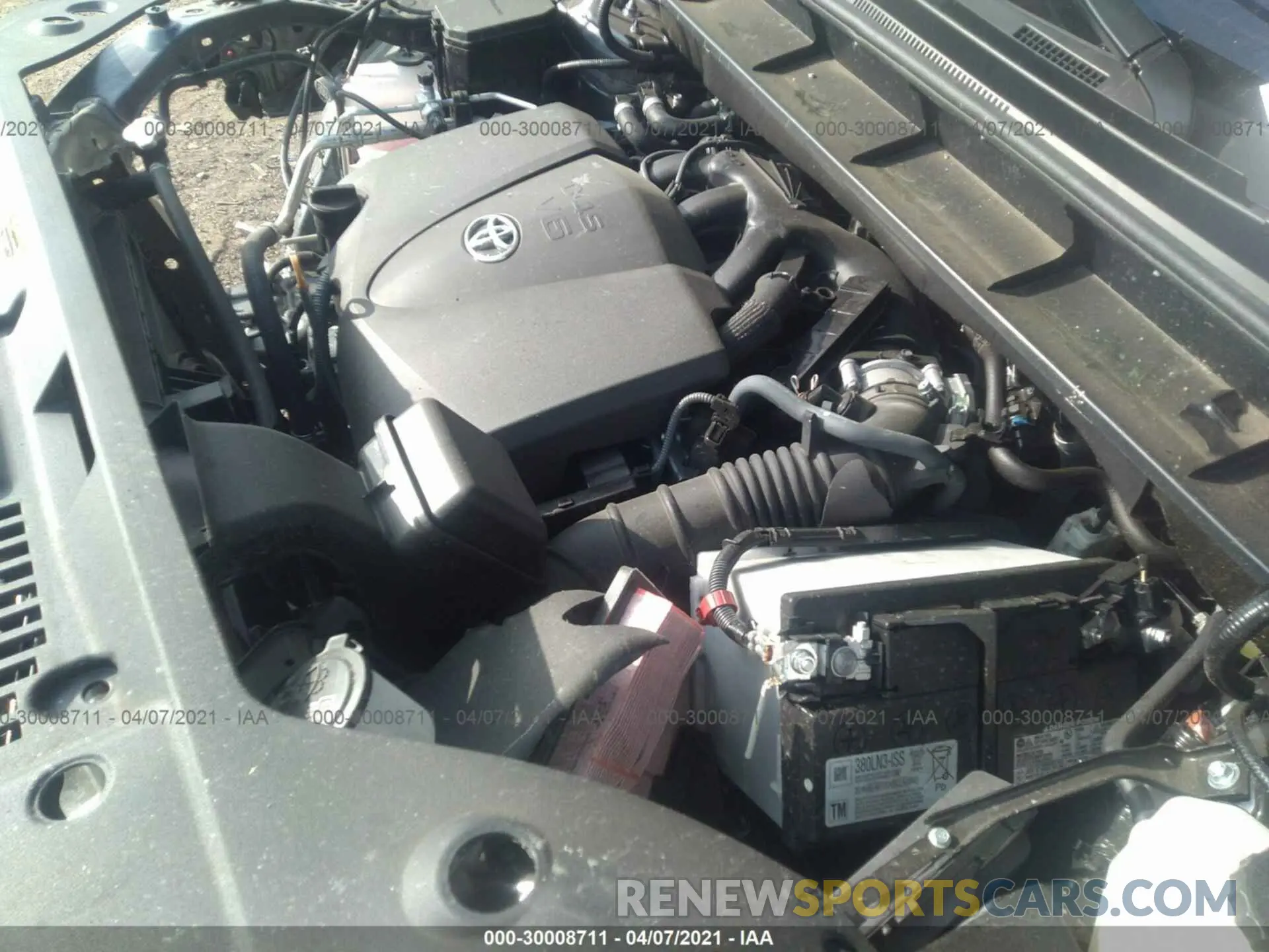 10 fotografías del automóvil dañado 5TDHZRAH1LS505547 TOYOTA HIGHLANDER 2020
